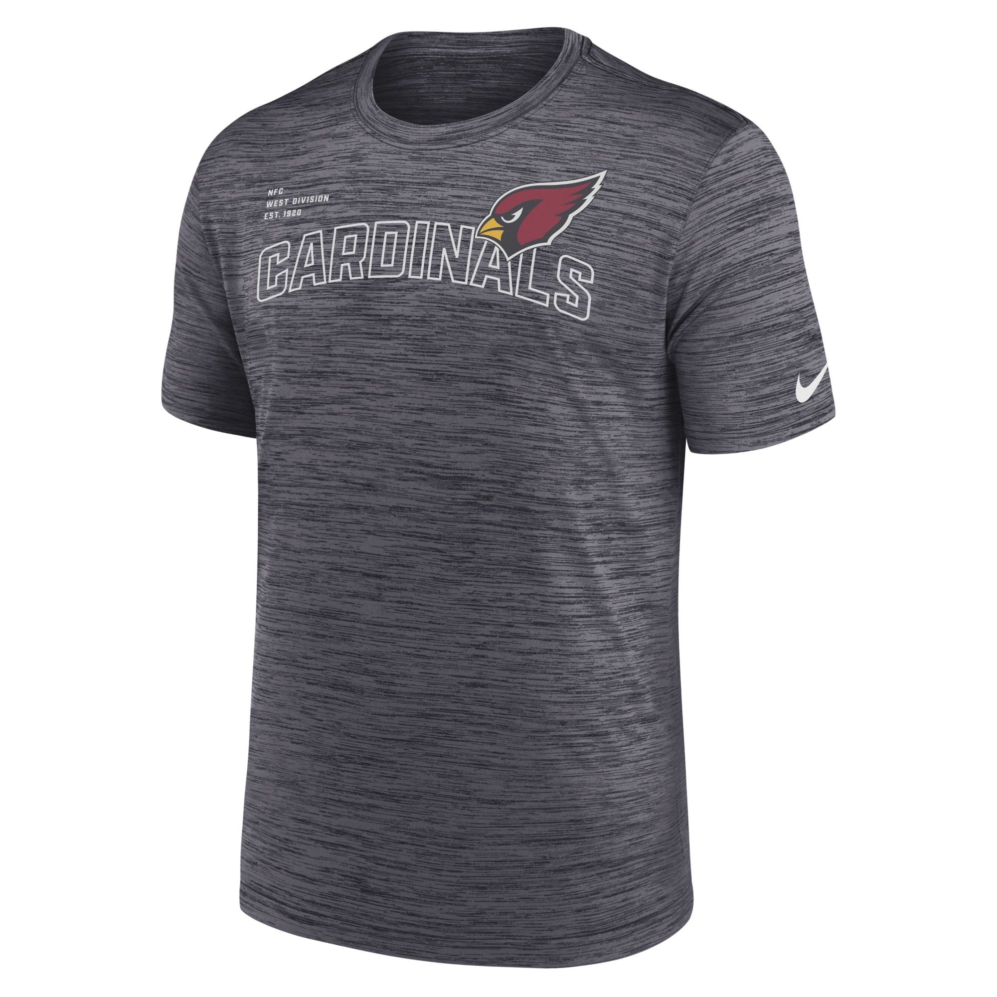 Arizona Cardinals Gray NFL Velocity Arch T-Shirt Nike 