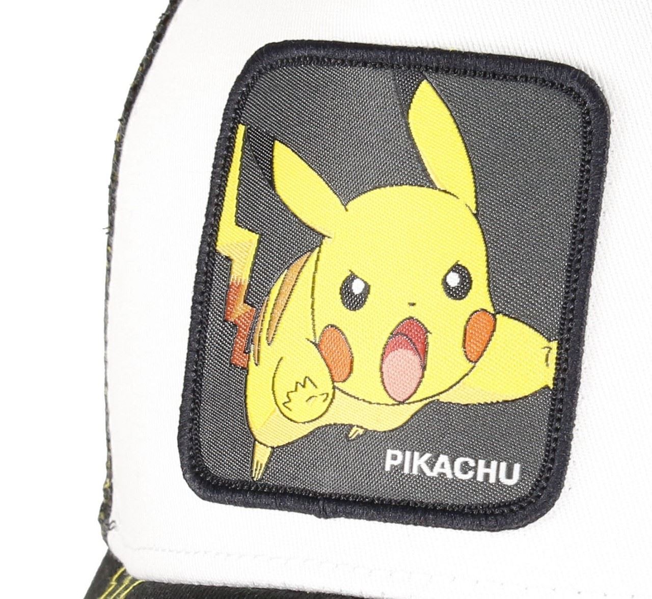 Pikachu Pokemon White / Black Trucker Cap Capslab