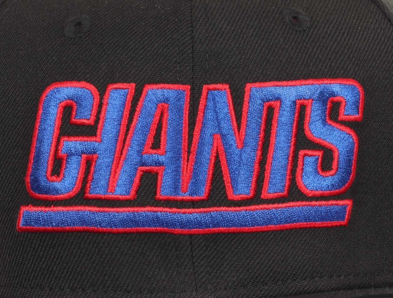 New York Giants NFL Black 9Fifty Original Fit Snapback Cap New Era