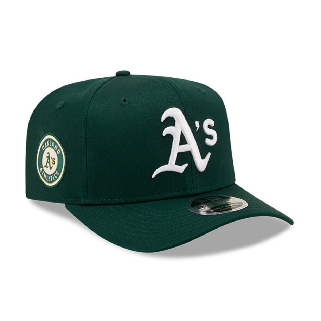 Oakland Athletics MLB Team Colour Dark Green 9Fifty Stretch Snapback Cap New Era