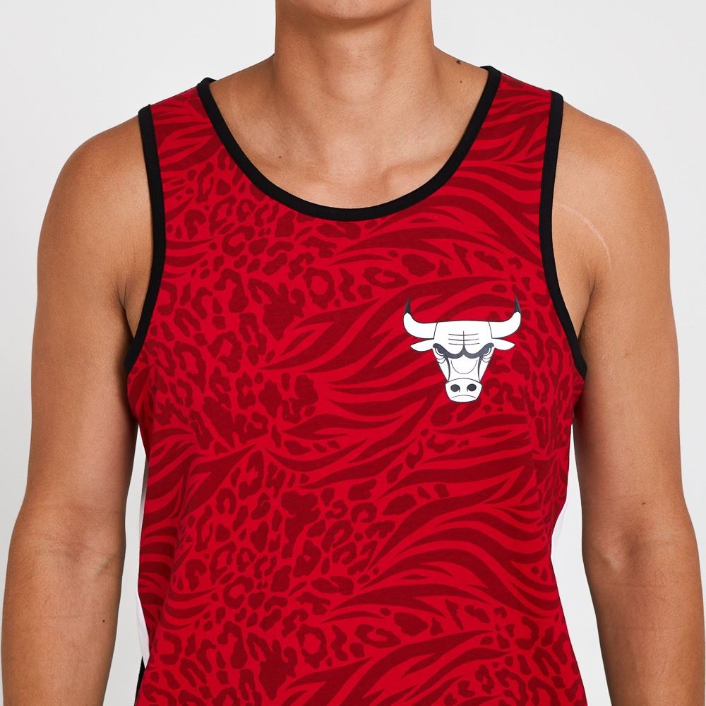 Chicago Bulls Shirt NBA AOP Tanktop New Era