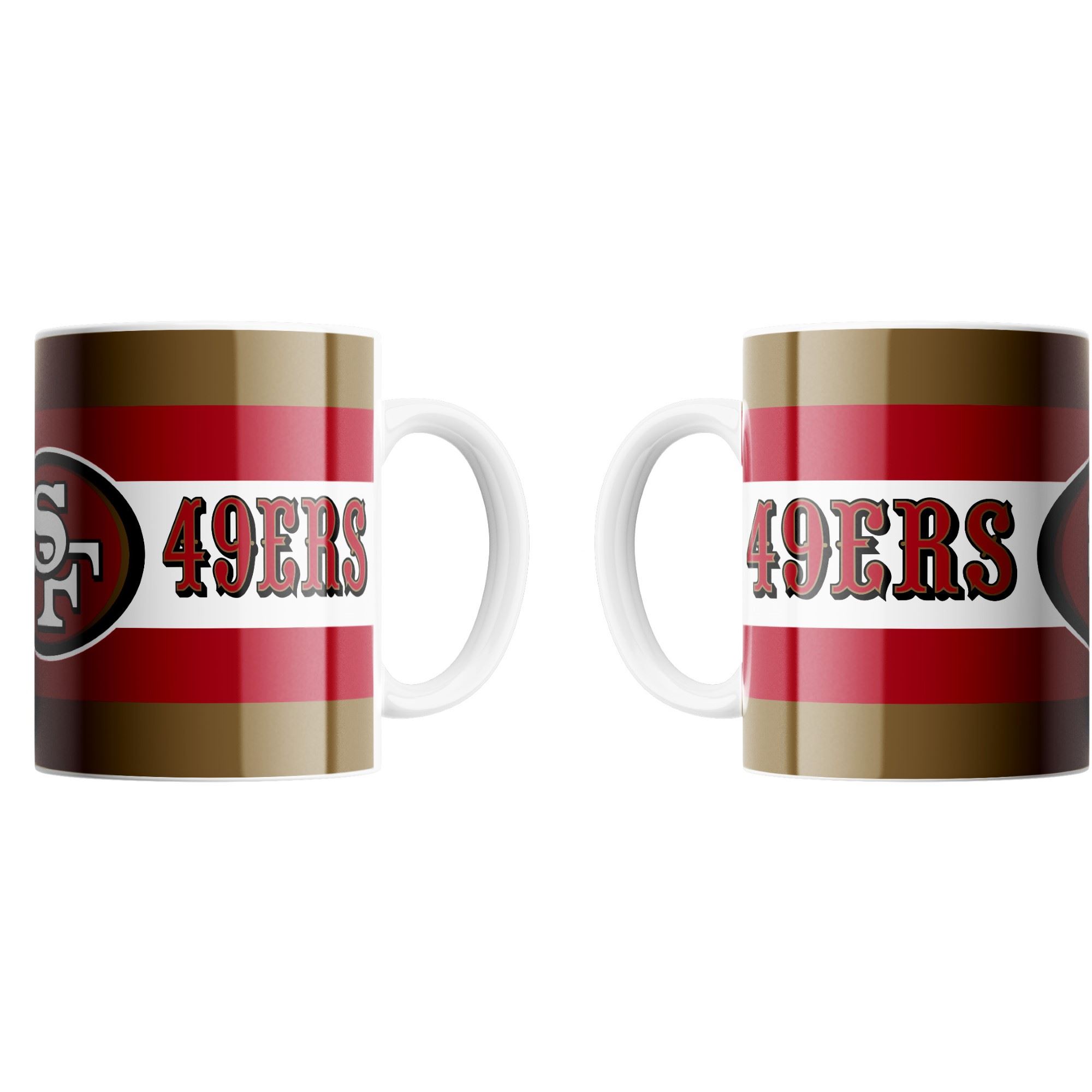 San Francisco 49ers NFL Classic Mug (330 ml) Wallpaper Tasse Great Branding