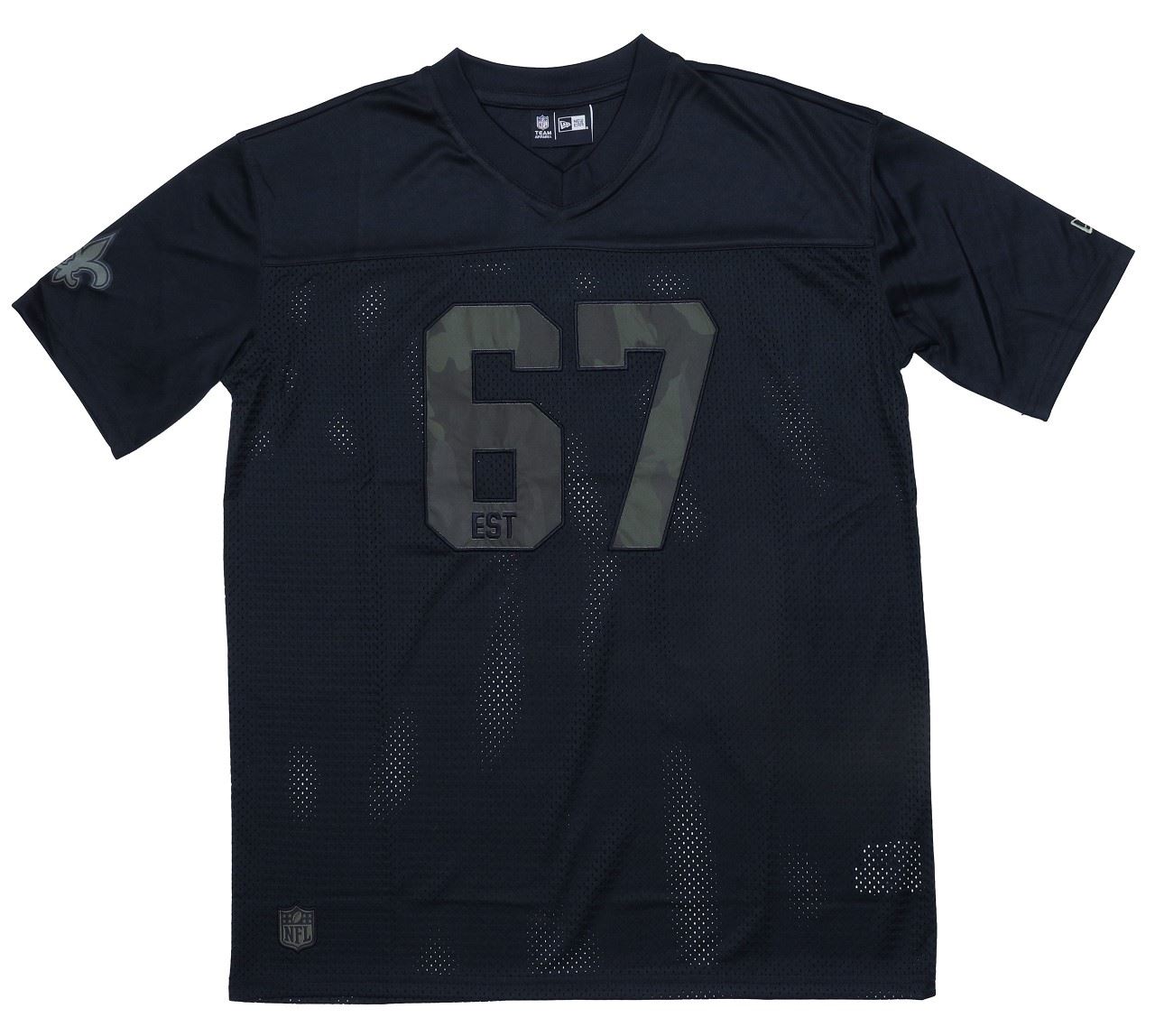 New Orleans Saints NFL Camo Jersey T-Shirt New Era