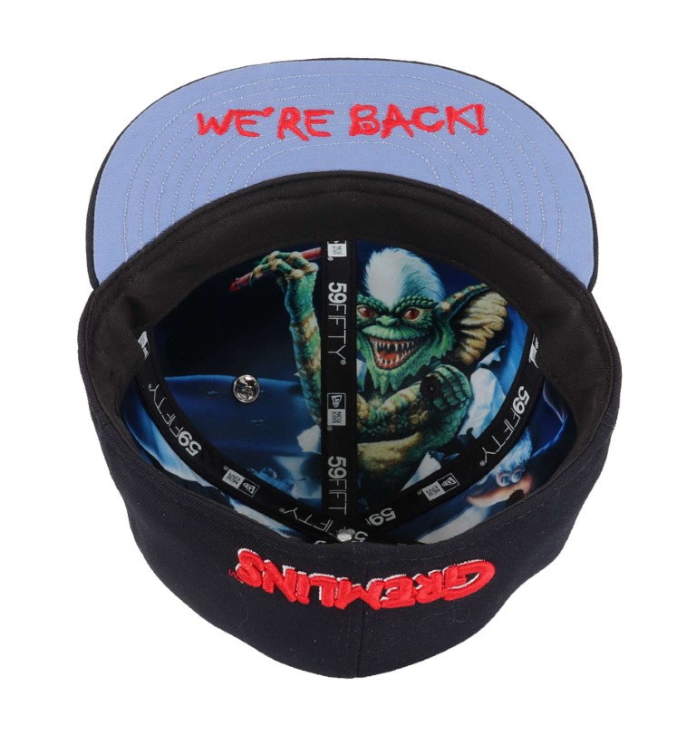 Gremlins Gizmo We're Back with Pin Navy 59Fifty Basecap New Era  