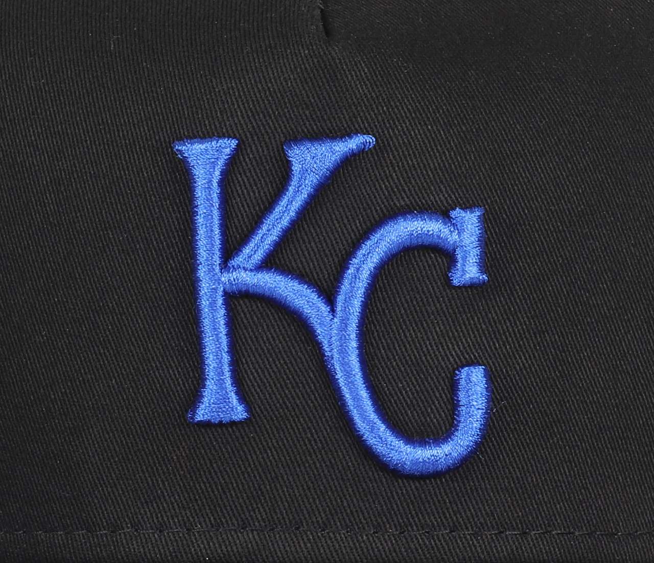 Kansas City Royals MLB Evergreen Black 9Forty A-Frame Snapback Cap New Era