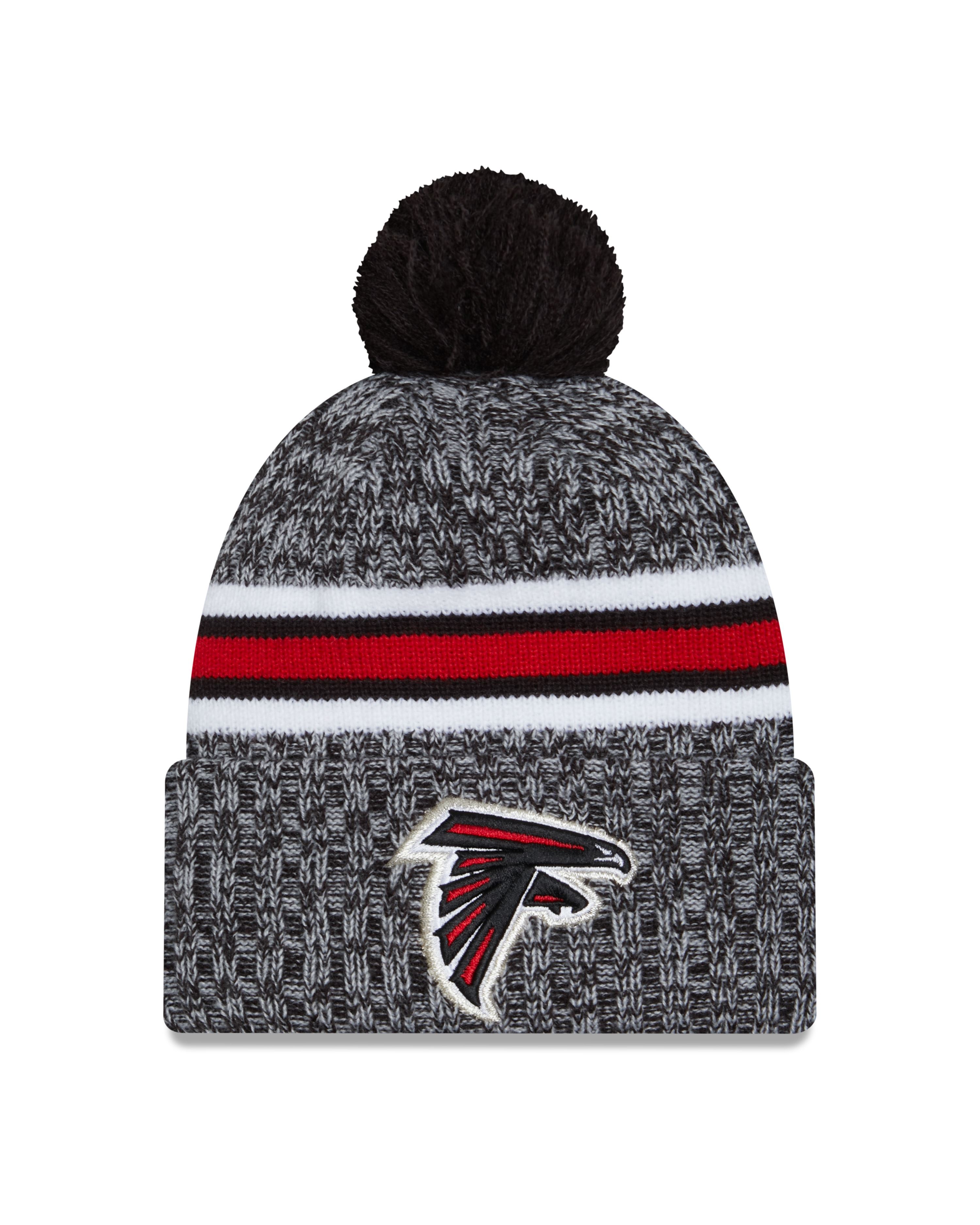 Atlanta Falcons NFL 2023  Sideline Sport Knit OTC Black Red Beanie New Era