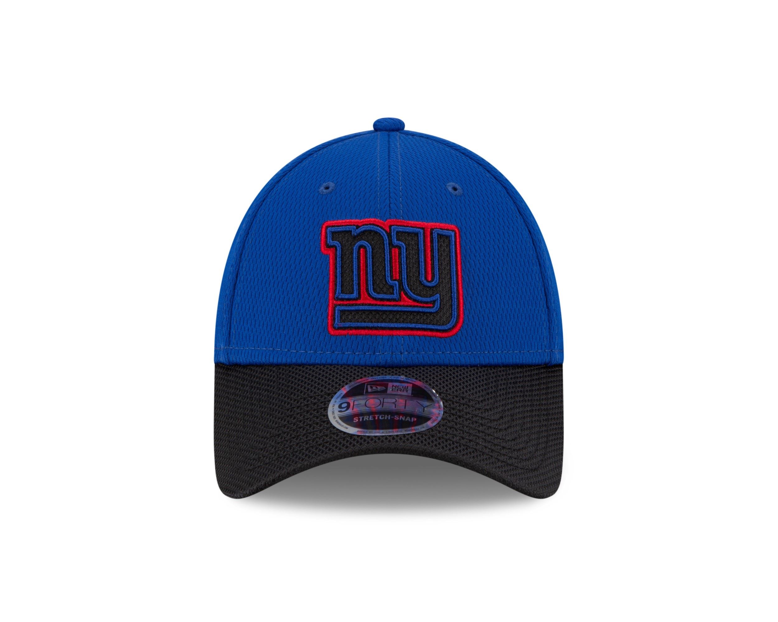 New York Giants NFL 2021 Sideline Road Royal 9Forty Stretch Snap Cap New Era