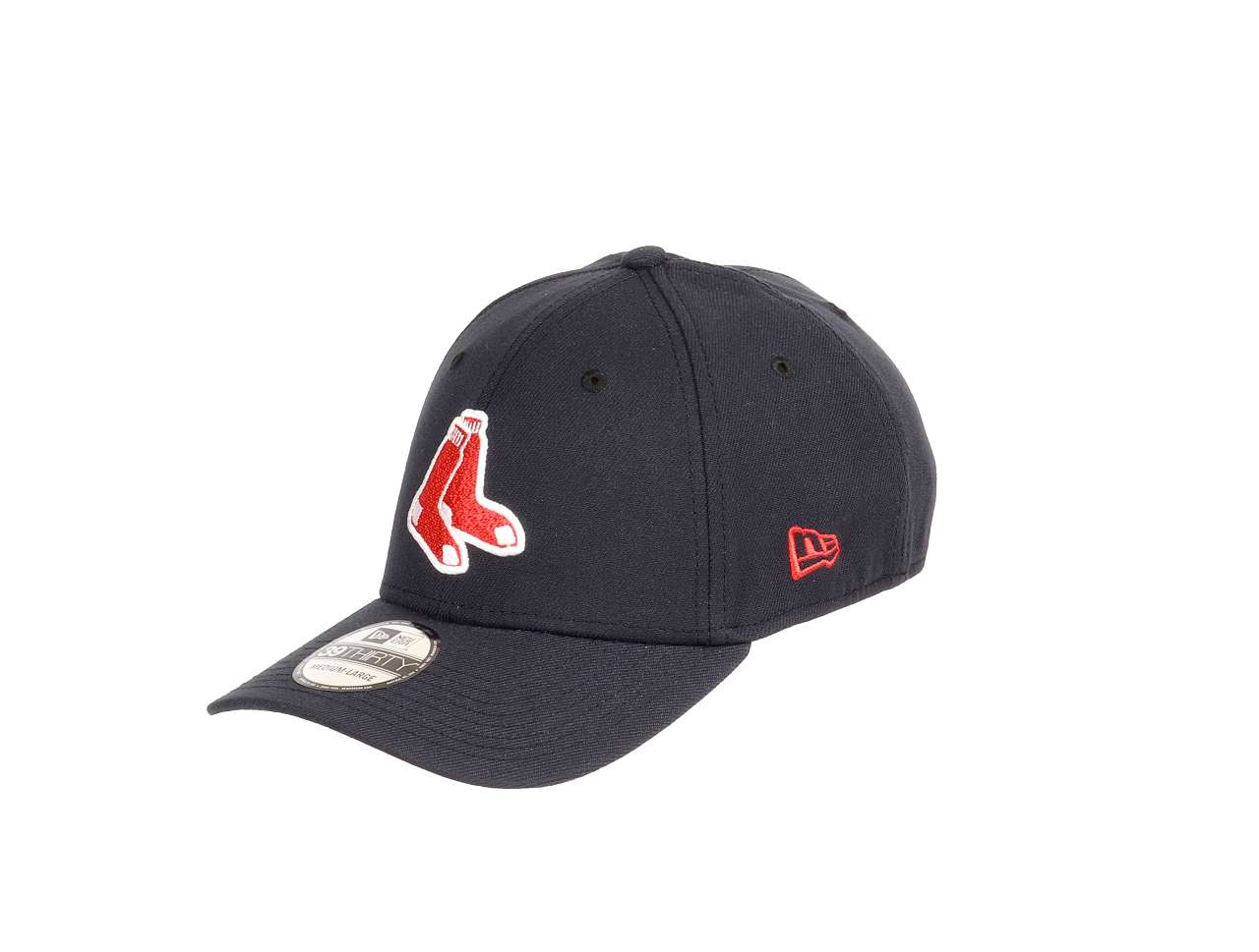 Boston Red Sox MLB Navy Socks 39Thirty Stretch Cap New Era
