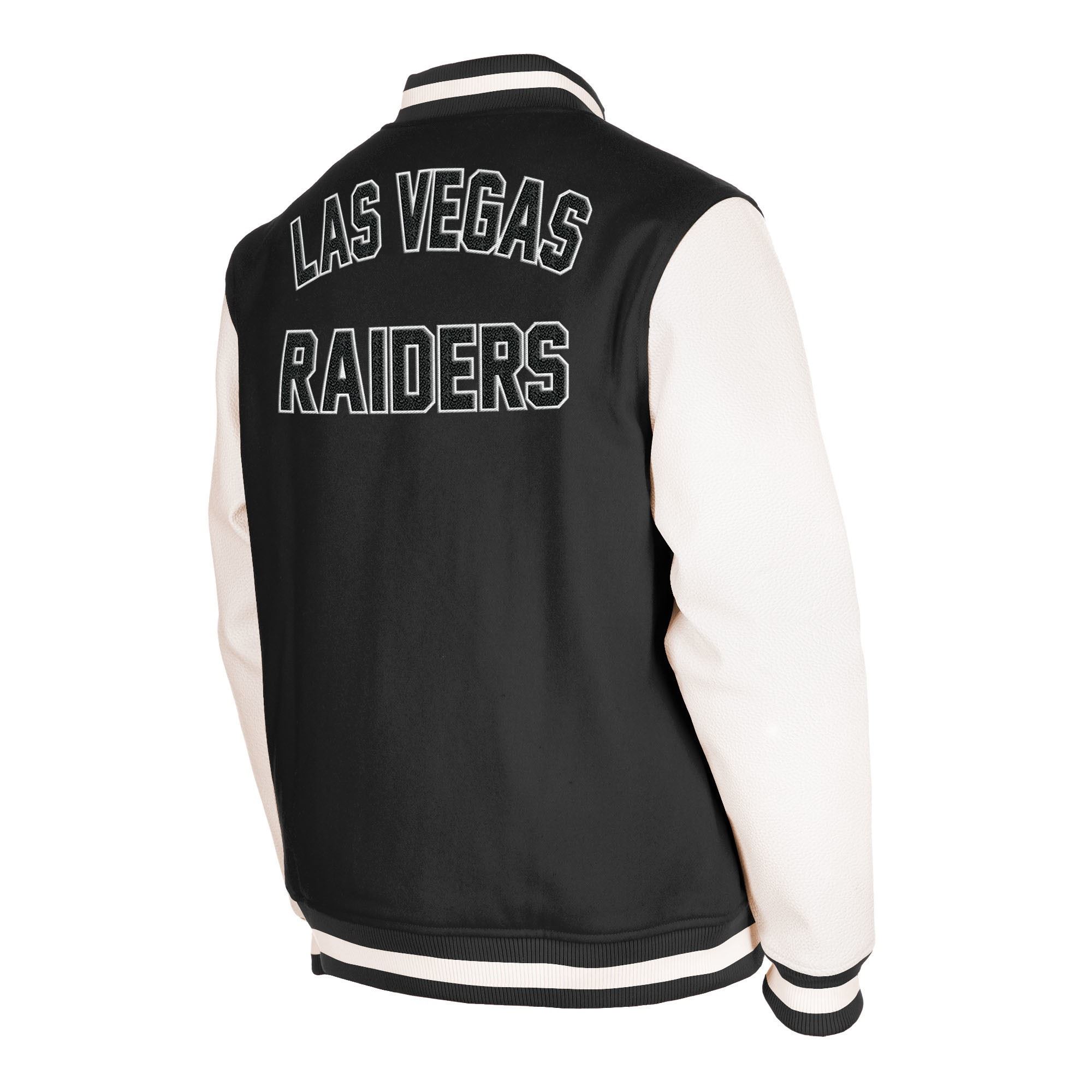 Las Vegas Raiders NFL 2023 Sideline Black White Jacke New Era