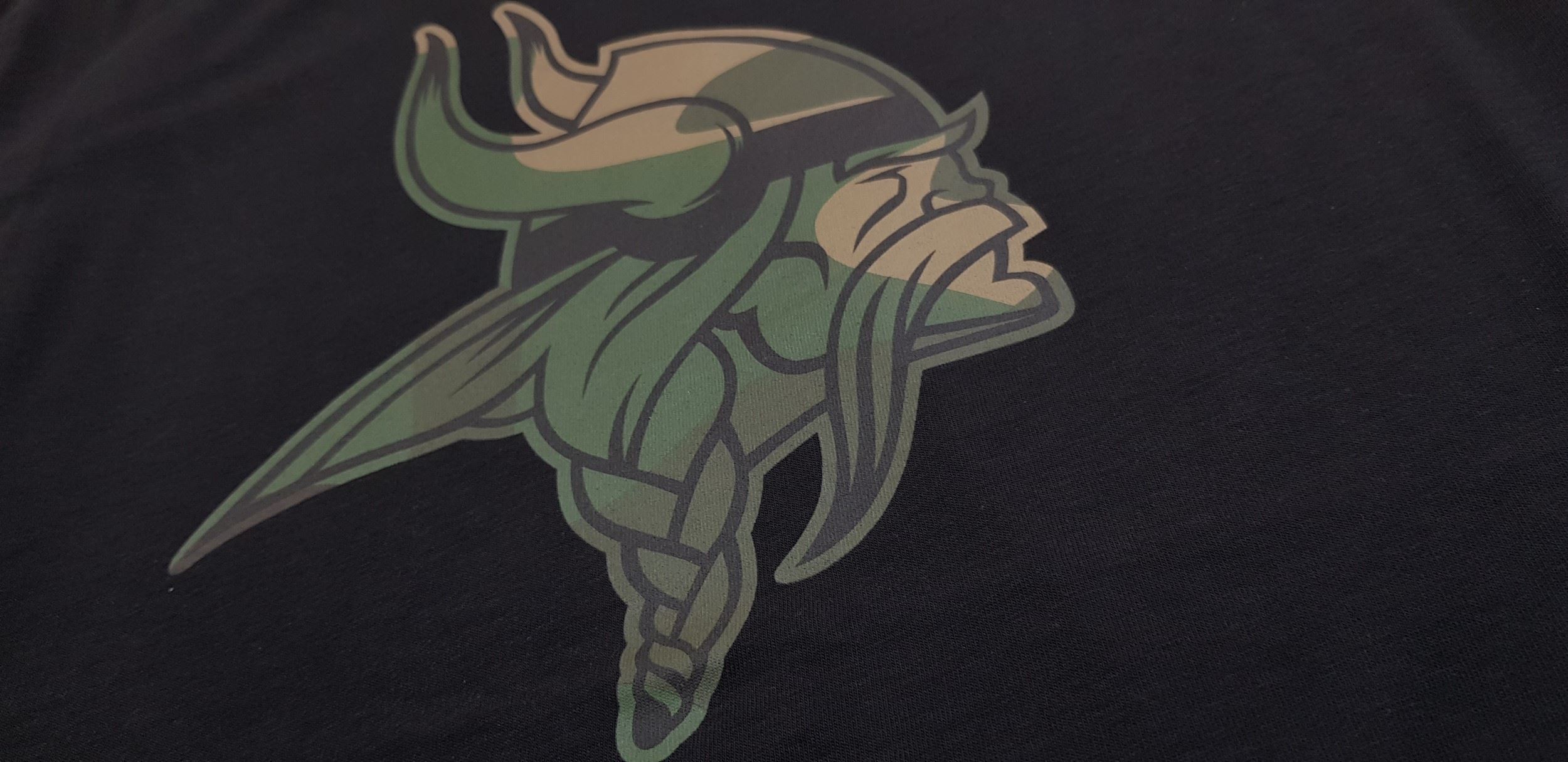 Minnesota Vikings Camo Logo T-Shirt New Era