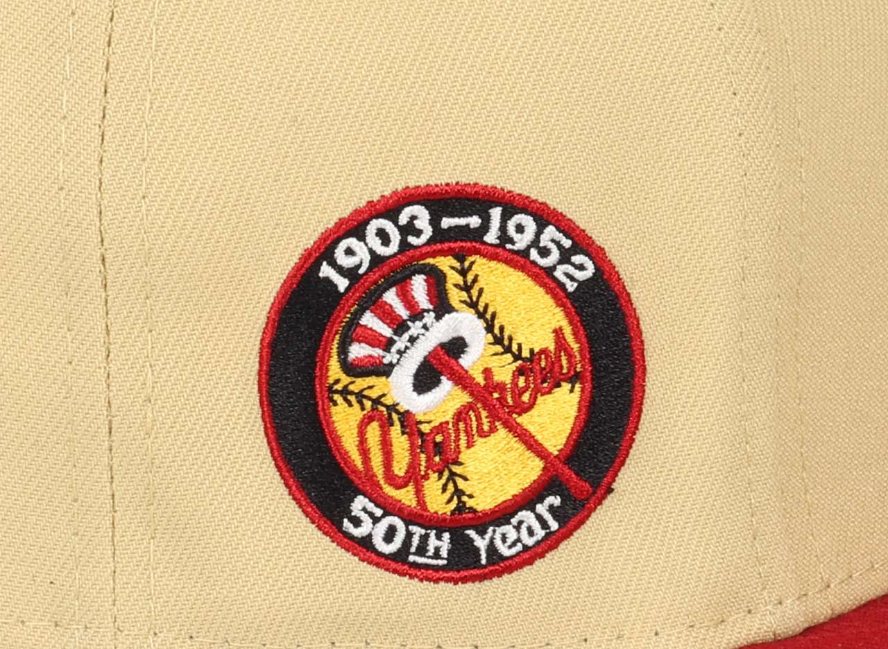 Kansas City Royals MLB 40th Anniversary Sidepatch Vegas Gold Rust 59Fifty Basecap New Era