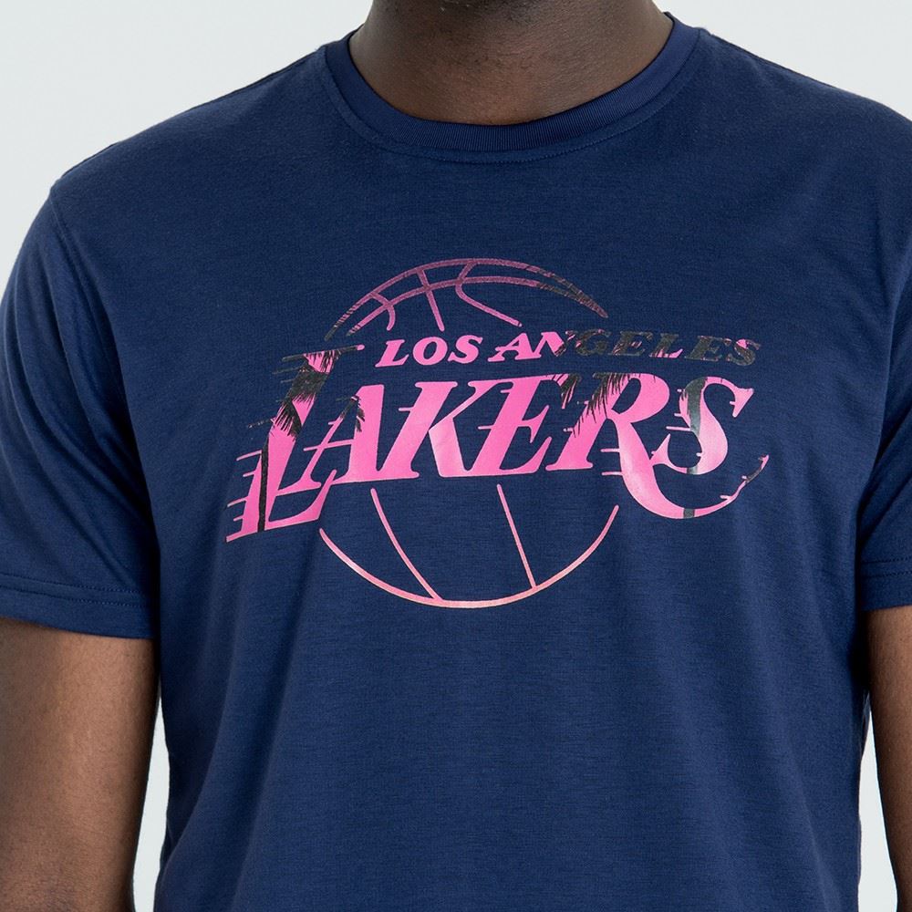 Los Angeles Lakers NBA Summer City Infill T-Shirt New Era