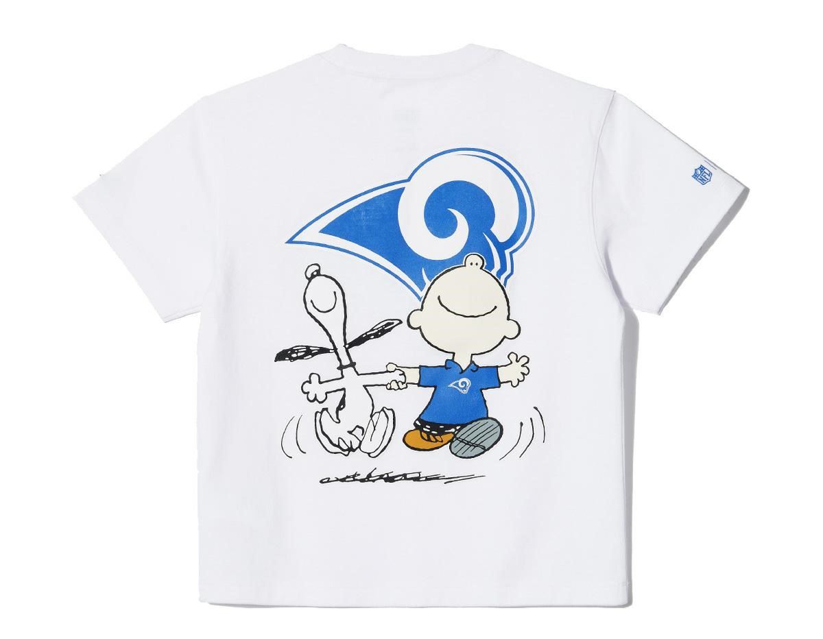 Los Angeles Rams - New Era T-Shirt / Tee - NFL Peanuts Edition - White