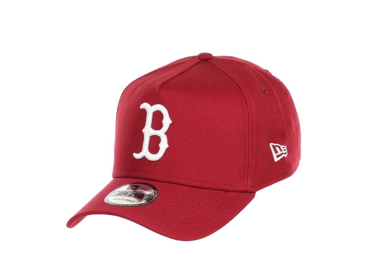 Boston Red Sox MLB Essential Cardinal  9Forty A-Frame Snapback Cap New Era
