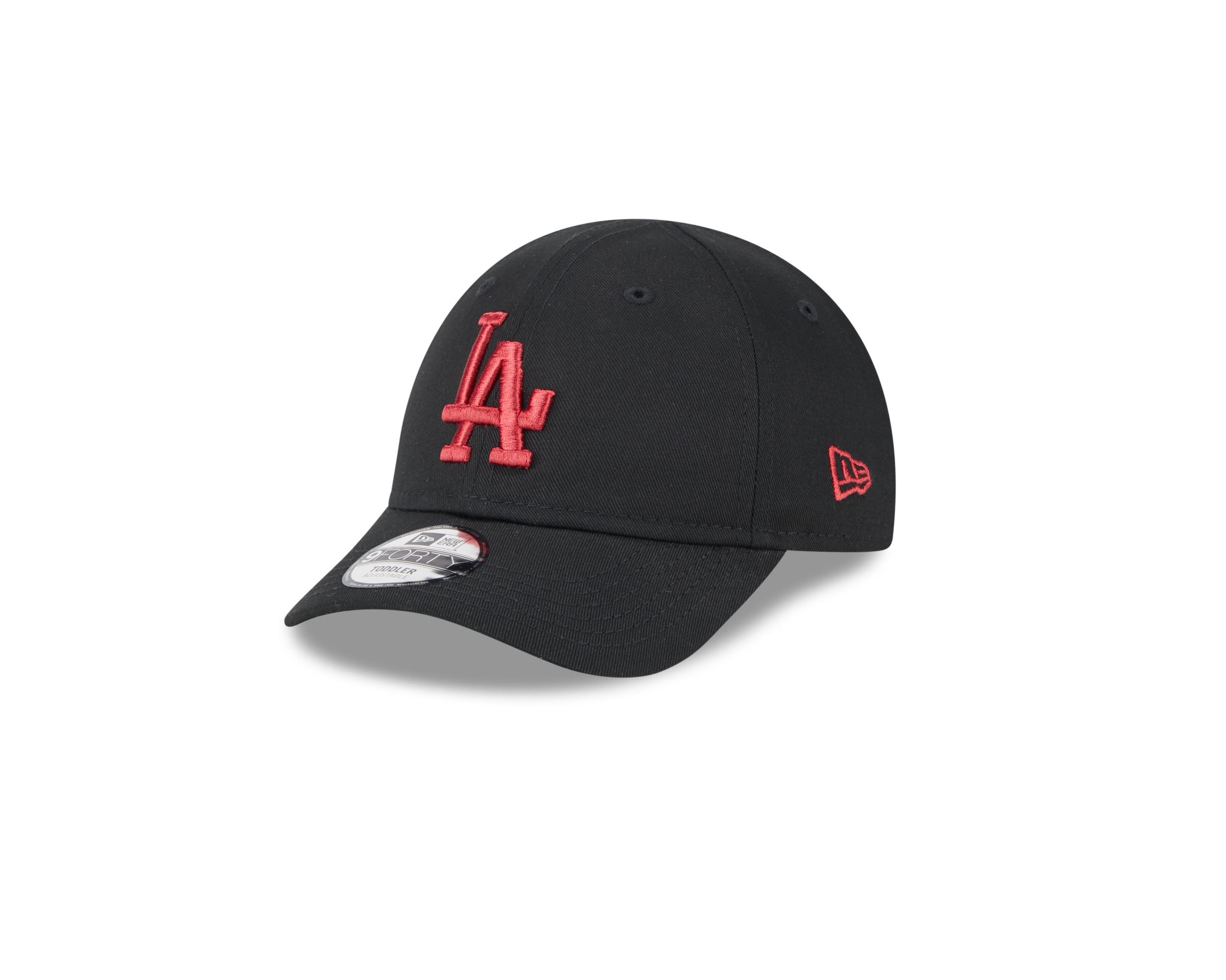Los Angeles Dodgers MLB League Essential Black Cardinal 9Forty Toddler Cap New Era