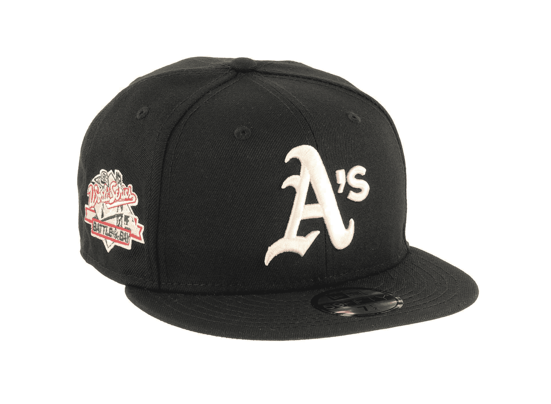 Oakland Athletics MLB Sidepatch World Series 1989 Black Cooperstown 59Fifty Basecap New Era