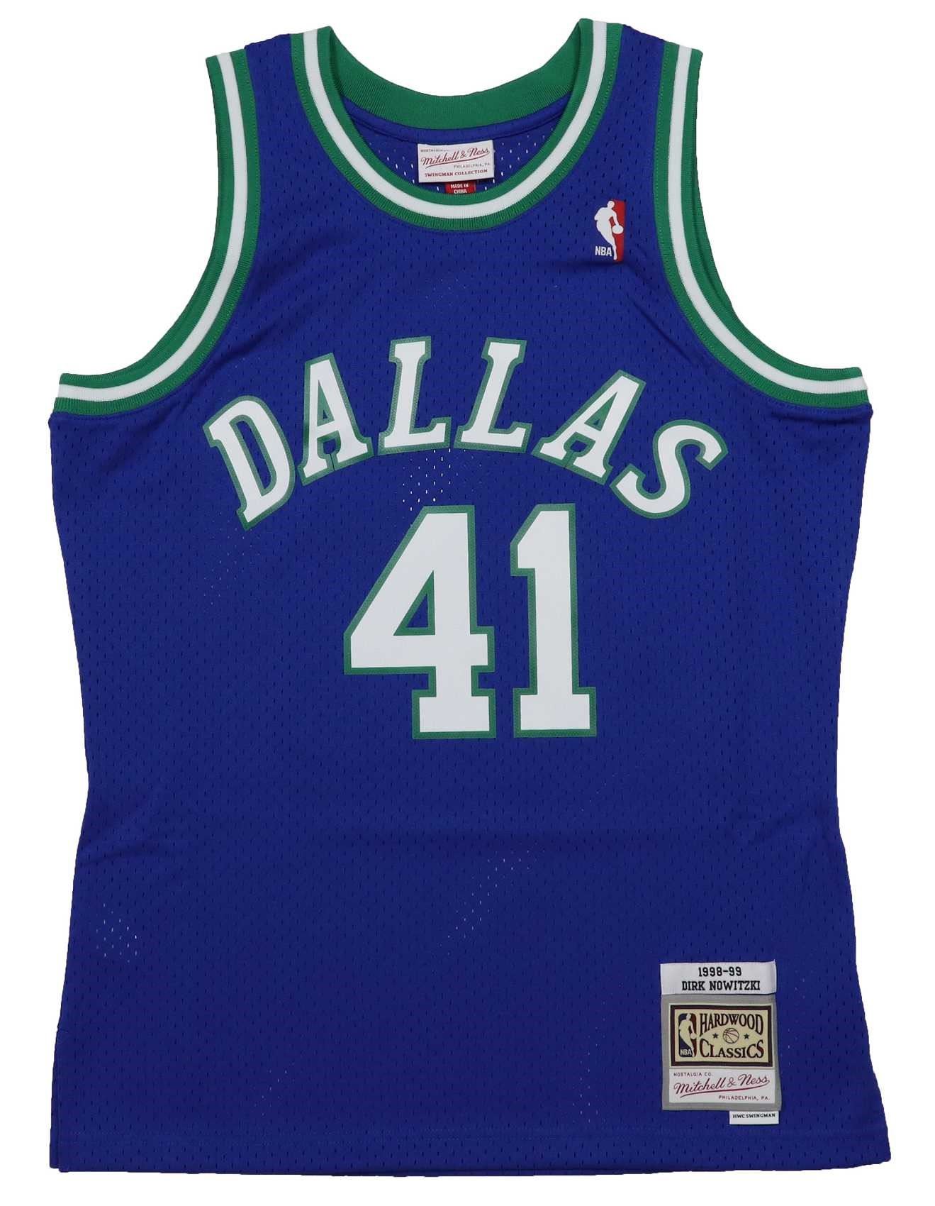 Dirk Nowitzki #41 Dallas Mavericks NBA Swingman Mitchell & Ness