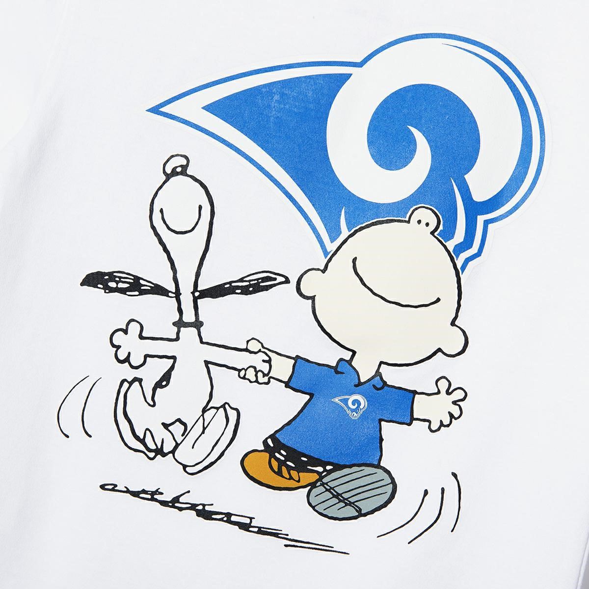 Los Angeles Rams - New Era T-Shirt / Tee - NFL Peanuts Edition - White