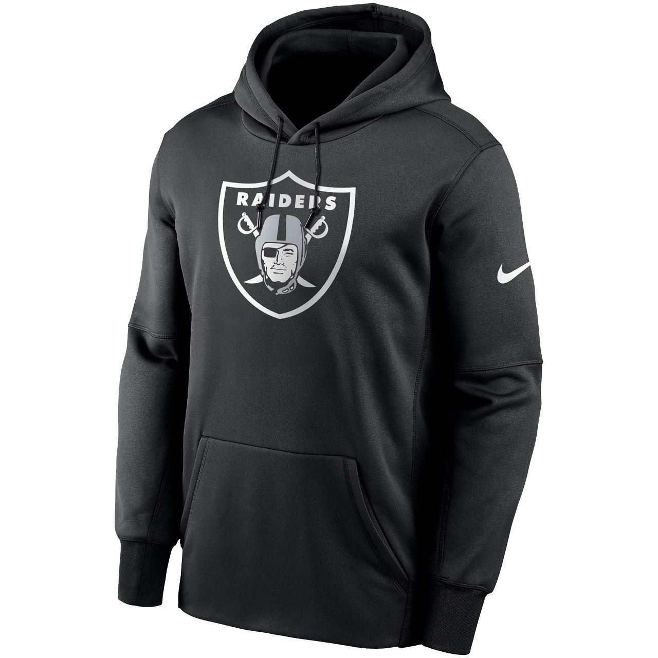 Las Vegas Raiders NFL Prime Logo Therma Pullover Black Hoody Nike 