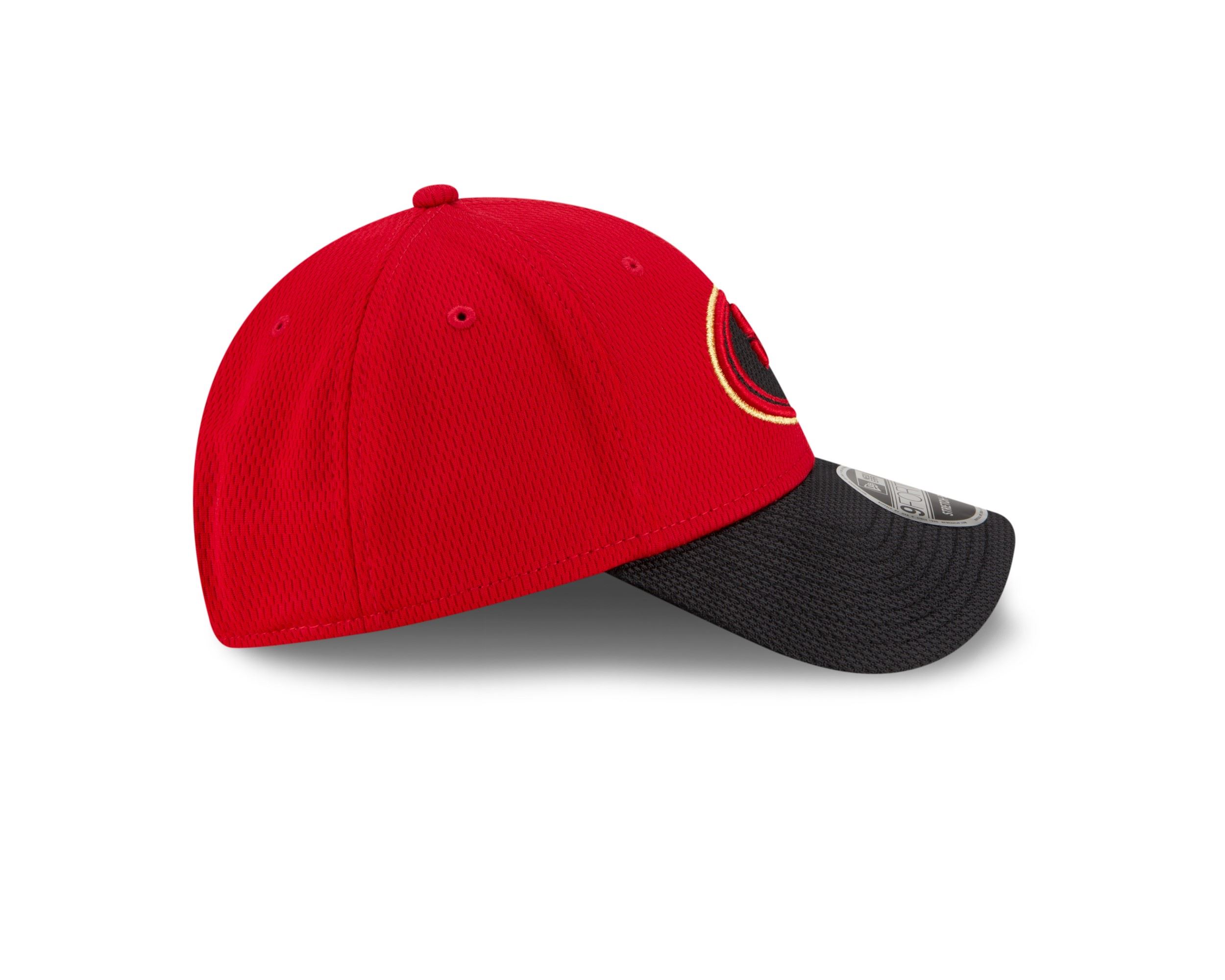 San Francisco 49ers NFL 2021 Sideline Road Red 9Forty Stretch Snap Cap New Era