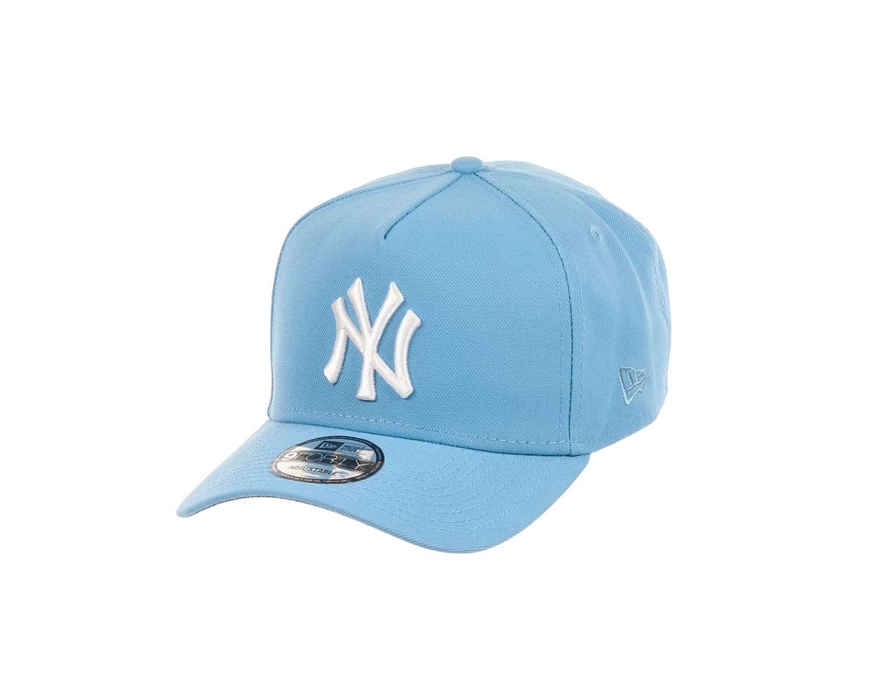 New York Yankees MLB Cooperstown Sky Blue 9Forty A-Frame Snapback Cap New Era