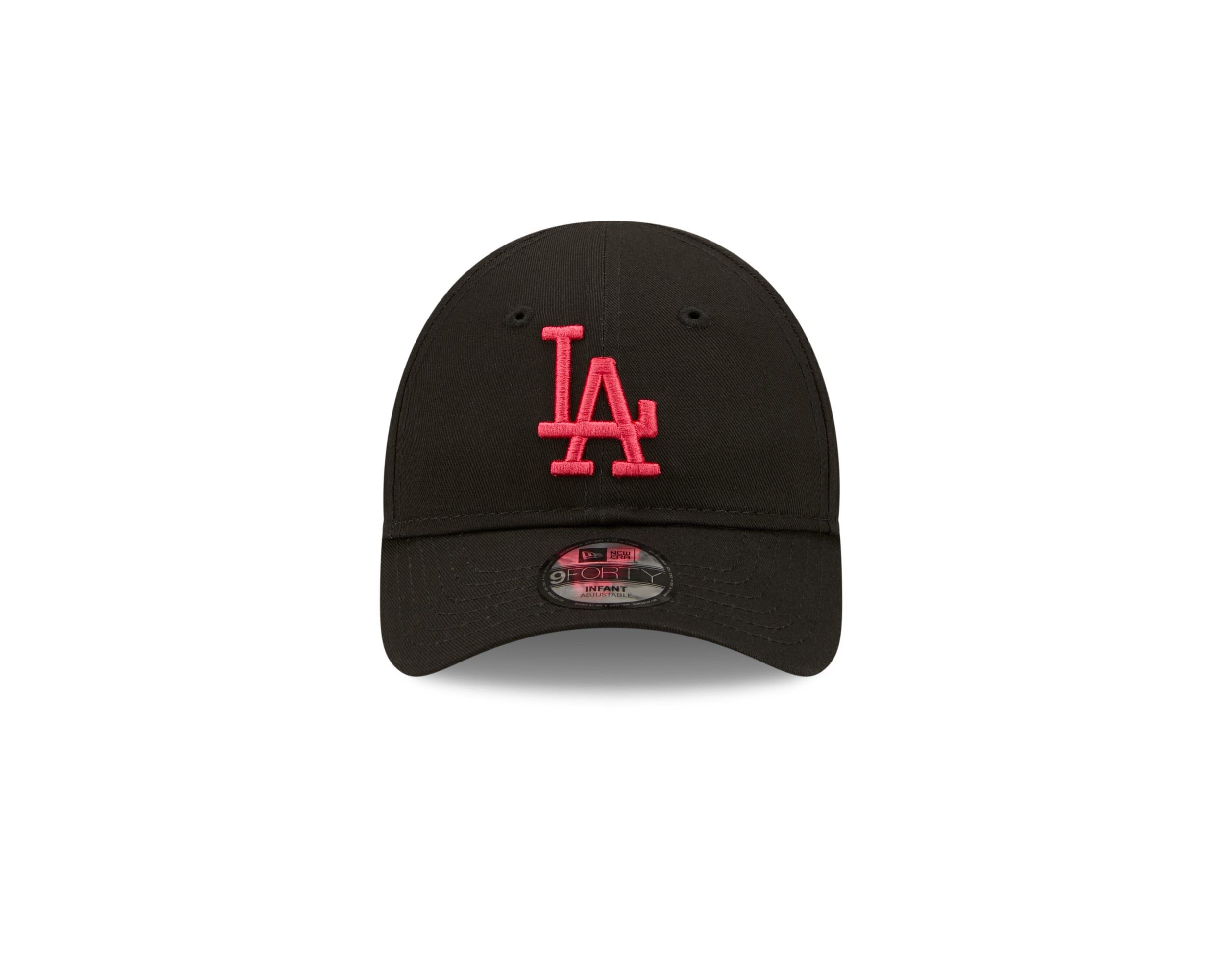 Los Angeles Dodgers MLB League Essential Black Bright Red 9Forty Infant Cap New Era