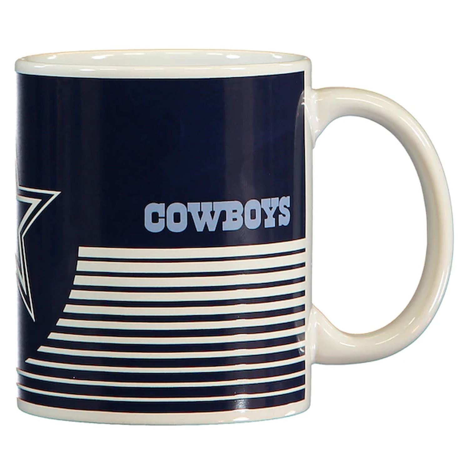 Dallas Cowboys NFL Linea Mug Blue Tasse Forever Collectibles