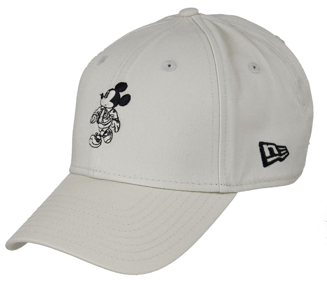 Mickey Mouse Natural Street Mickey Cotton 9Forty Adjustable Cap New Era
