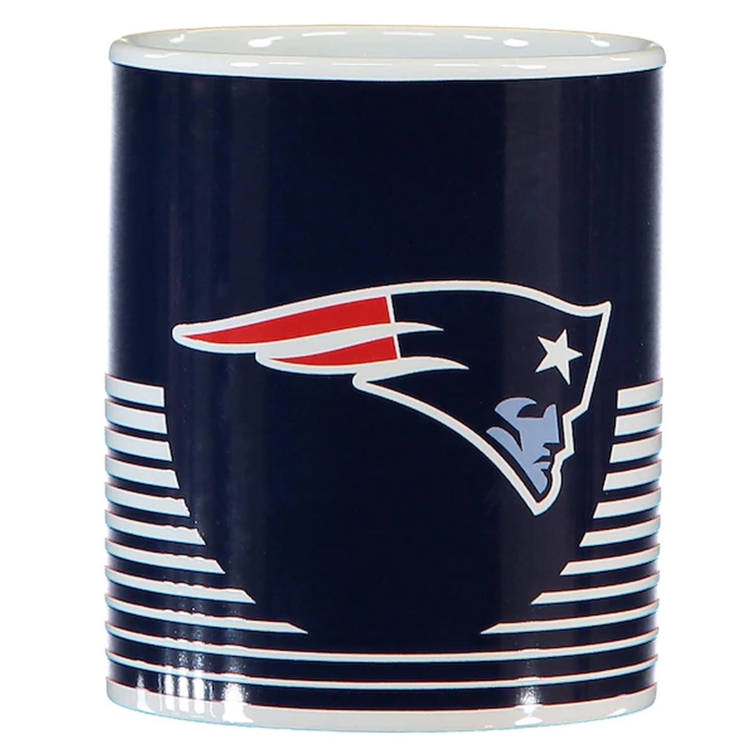 New England Patriots NFL Linea Mug Blue Tasse Forever Collectibles