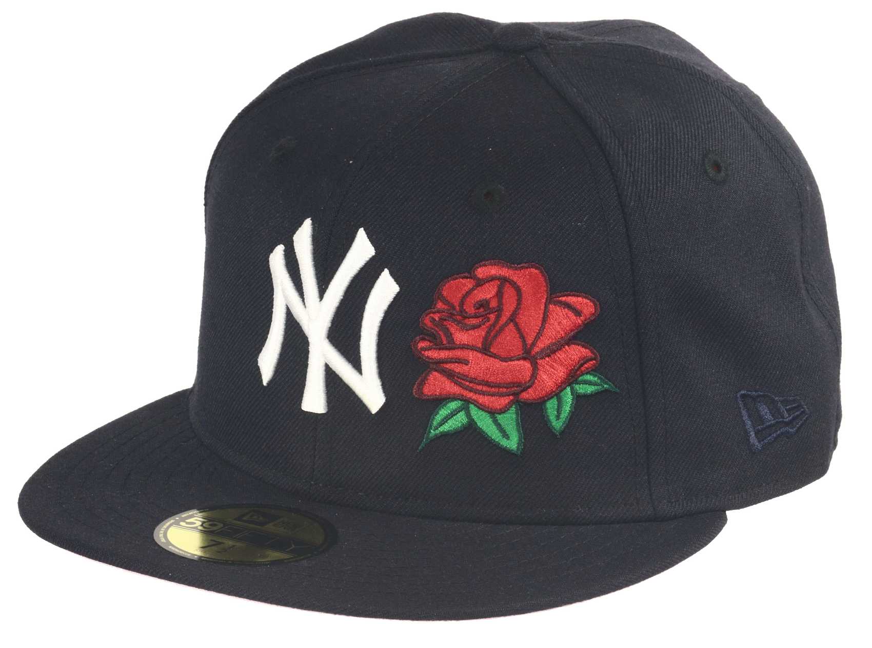 New York Yankees Navy Rose 59Fifty Basecap New Era