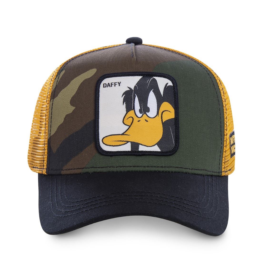 Daffy Duck Looney Tunes Camouflage Trucker Cap Capslab