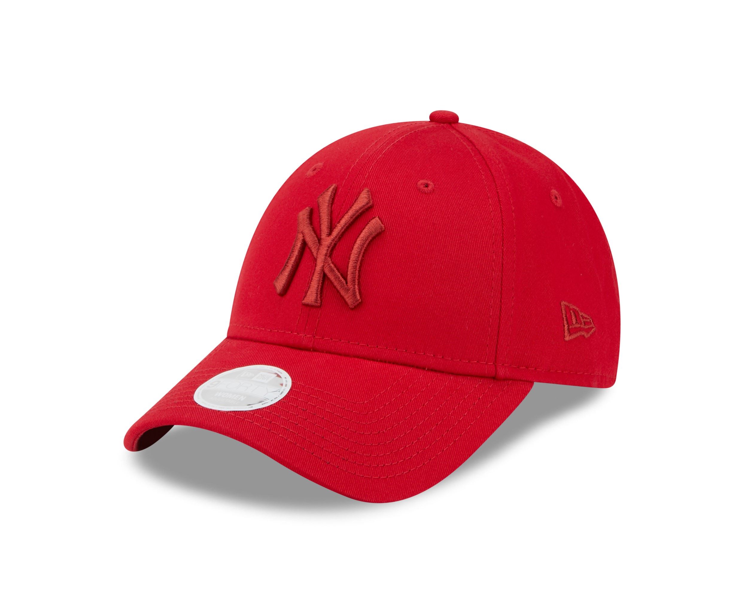New York Yankees MLB League Essential Tonal Scarlet 9Forty Adjustable Women Cap New Era