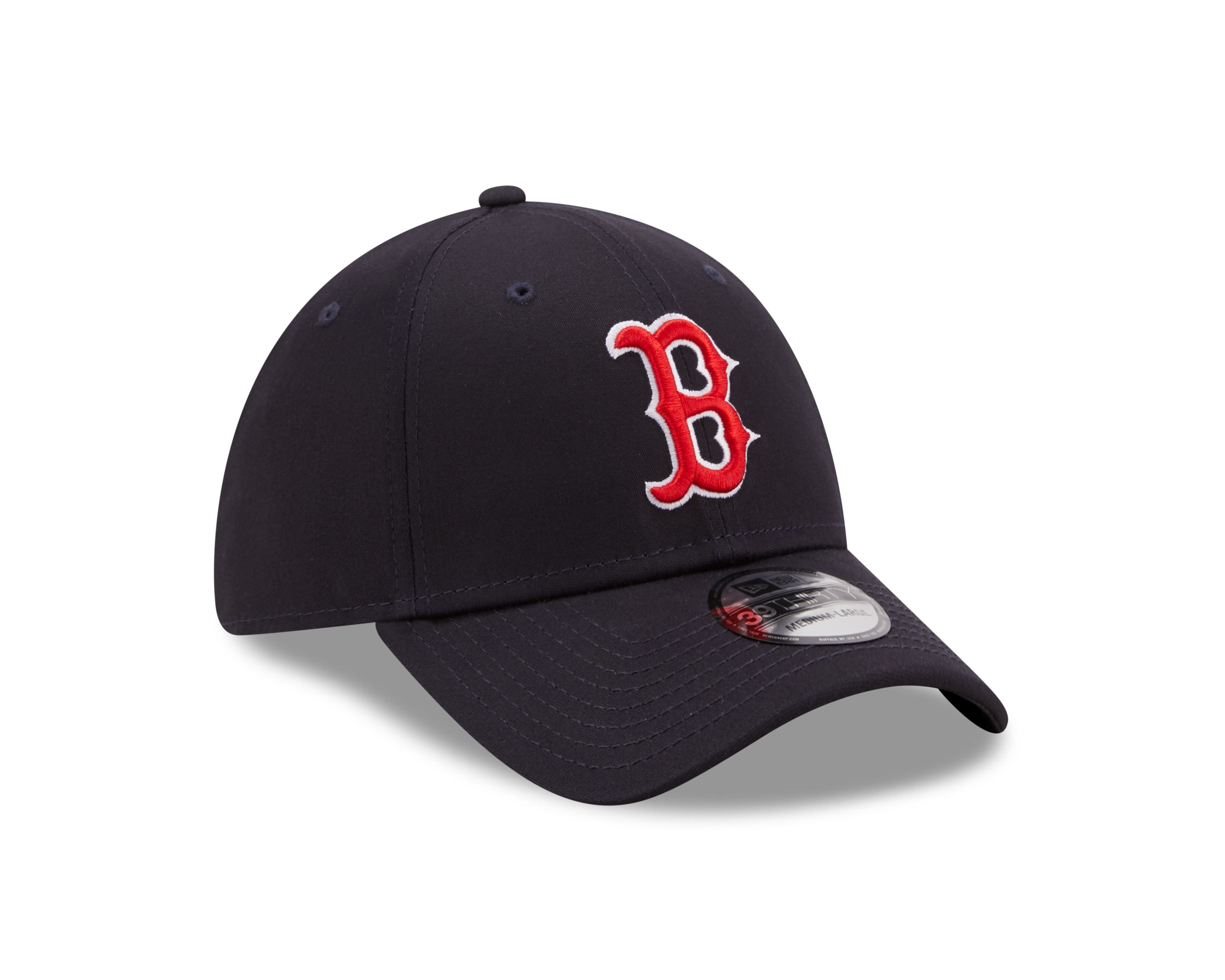 Boston Red Sox MLB League Essential Navy 39Thirty Stretch Cap New Era
