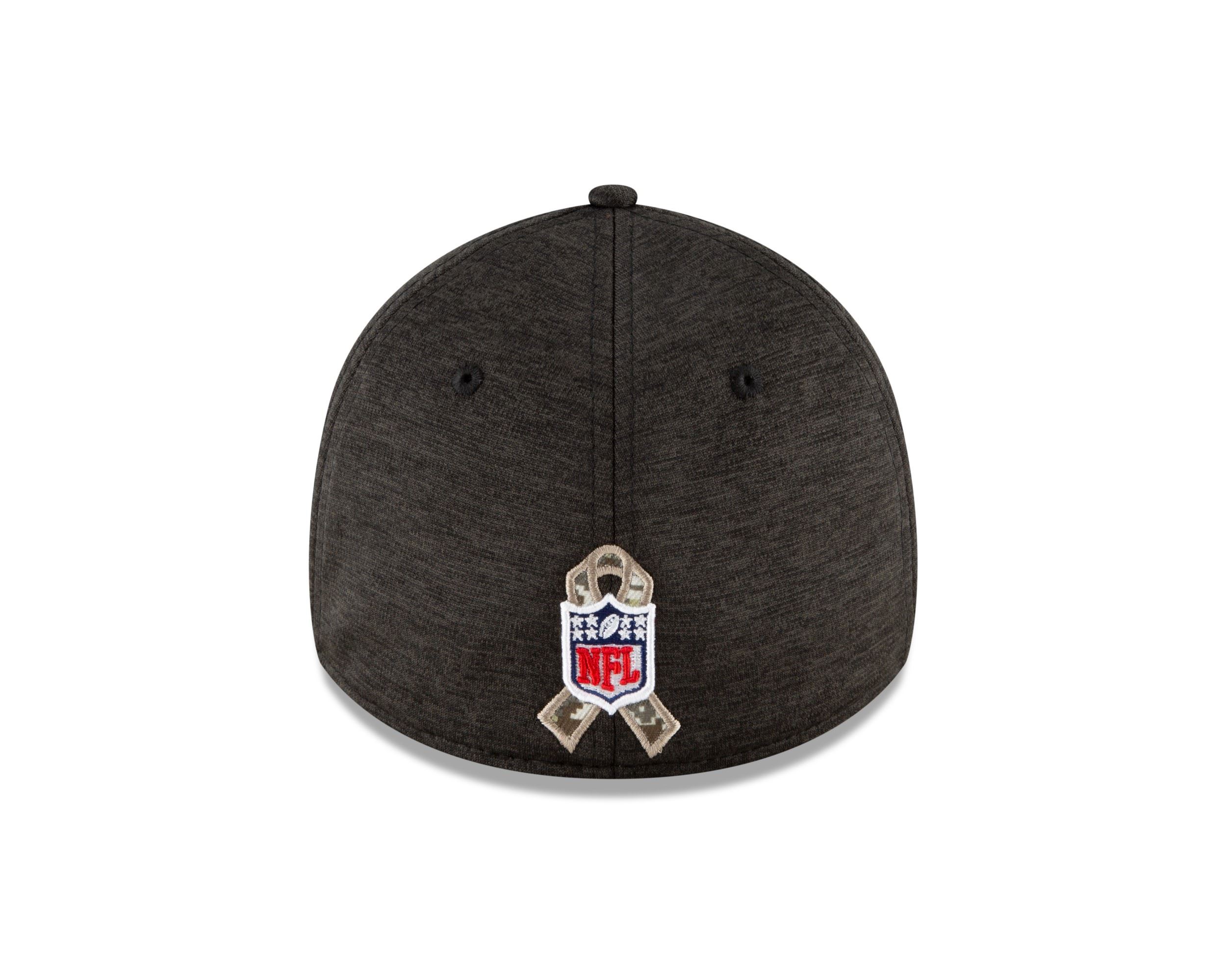 New England Patriots NFL On Field 2020 Salute to Service 39Thirty Stretch Cap New Era