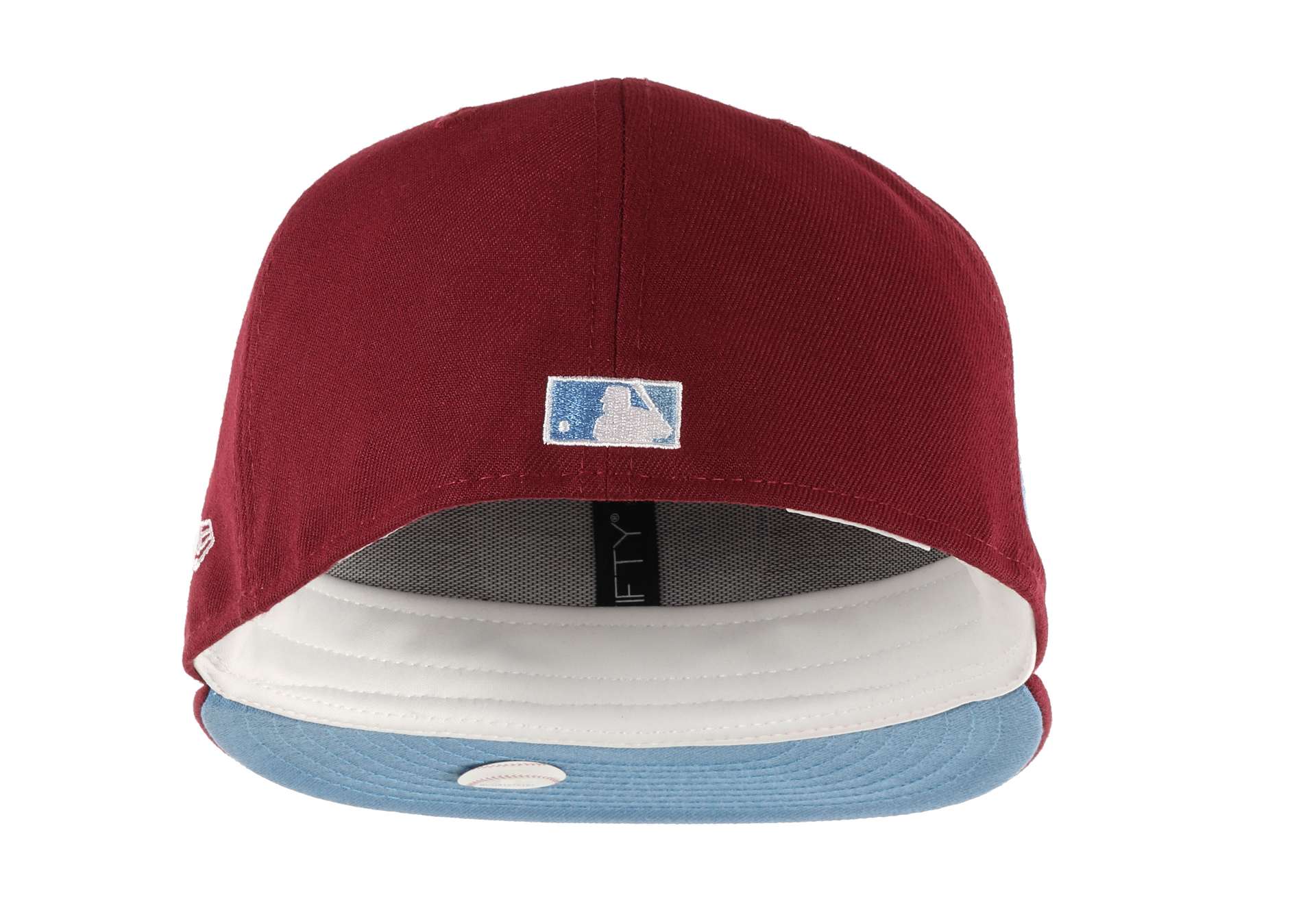 Seattle Mariners MLB Cooperstown 30th Anniversary Sidepatch Maroon Blue 59Fifty Basecap New Era