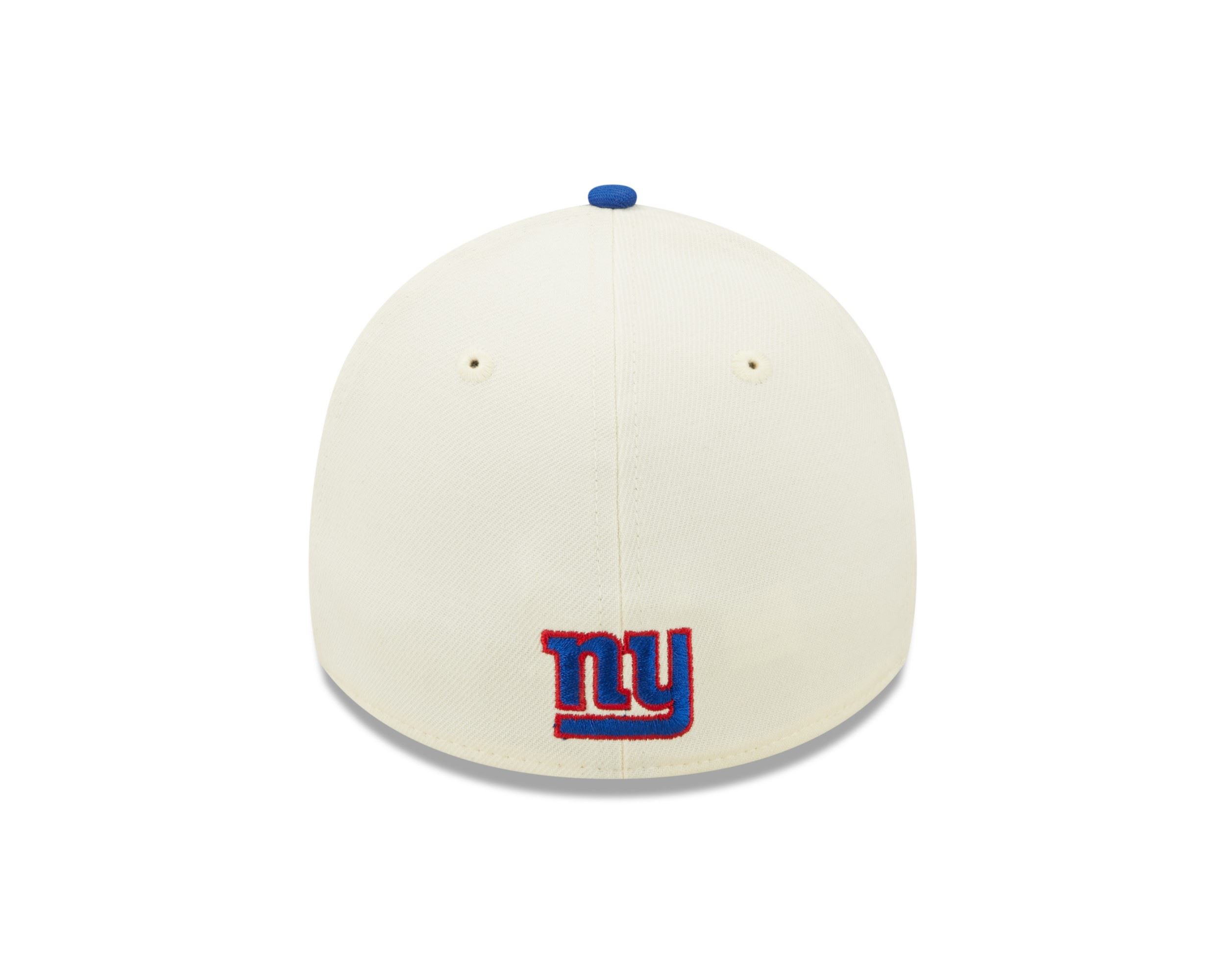 New York Giants NFL 2022 Sideline Chrome White 39Thirty Stretch Cap New Era