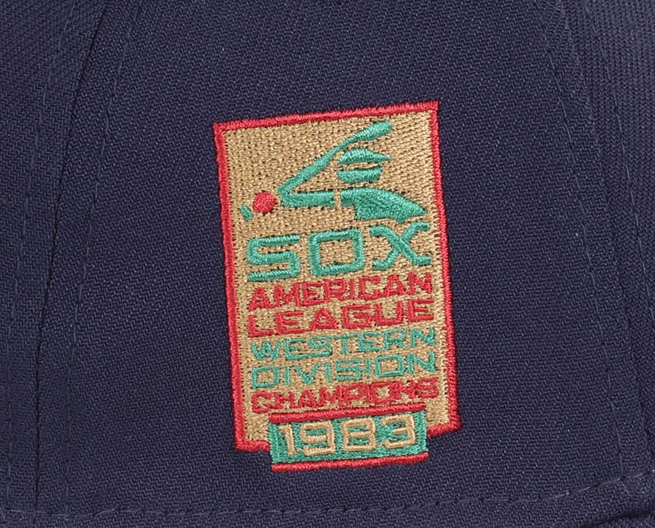 Chicago White Sox MLB Western Division Champions 1983 Navy 39Thirty Stretch Cap New Era