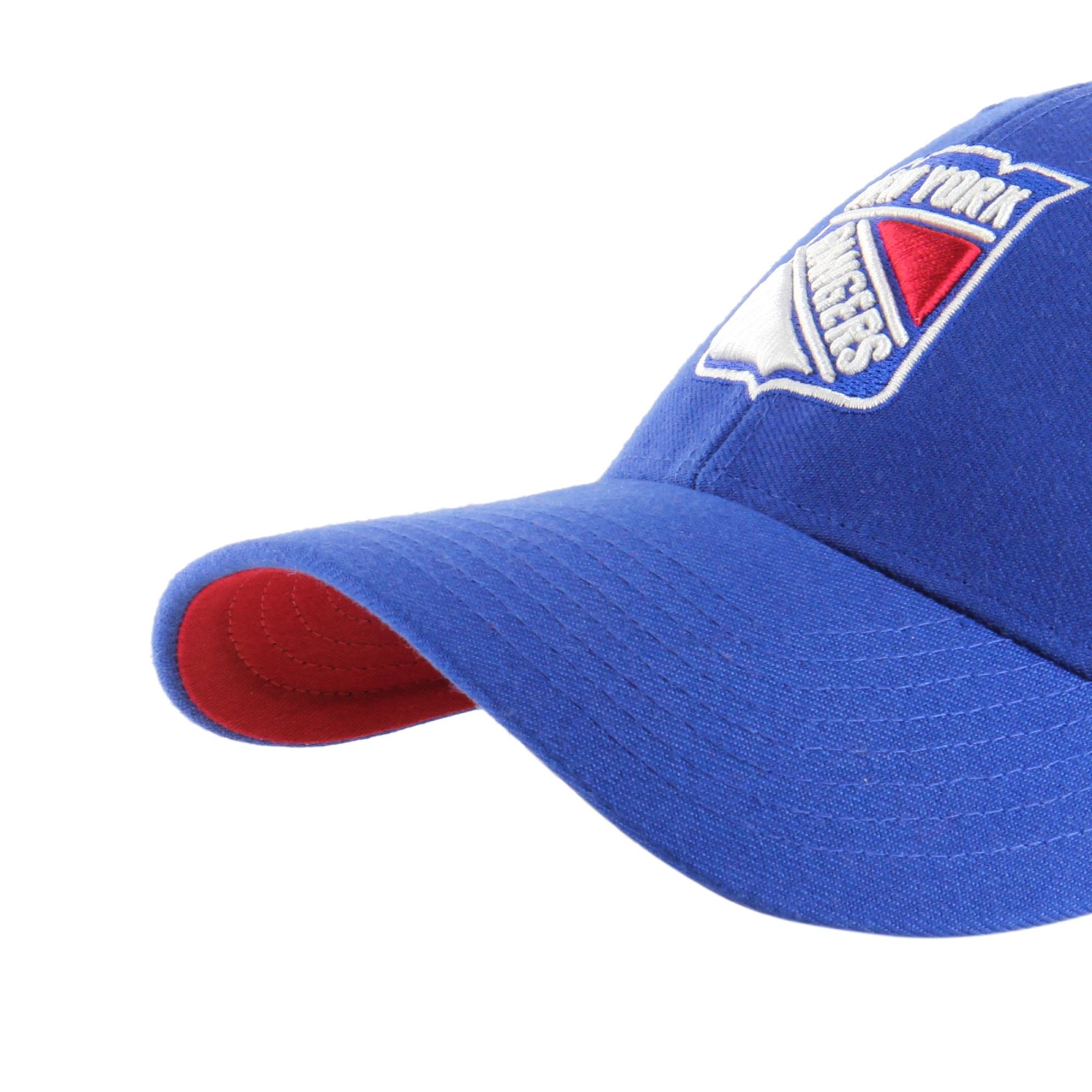 New York Rangers Royal NHL Ballpark Most Value P. Snapback Cap '47