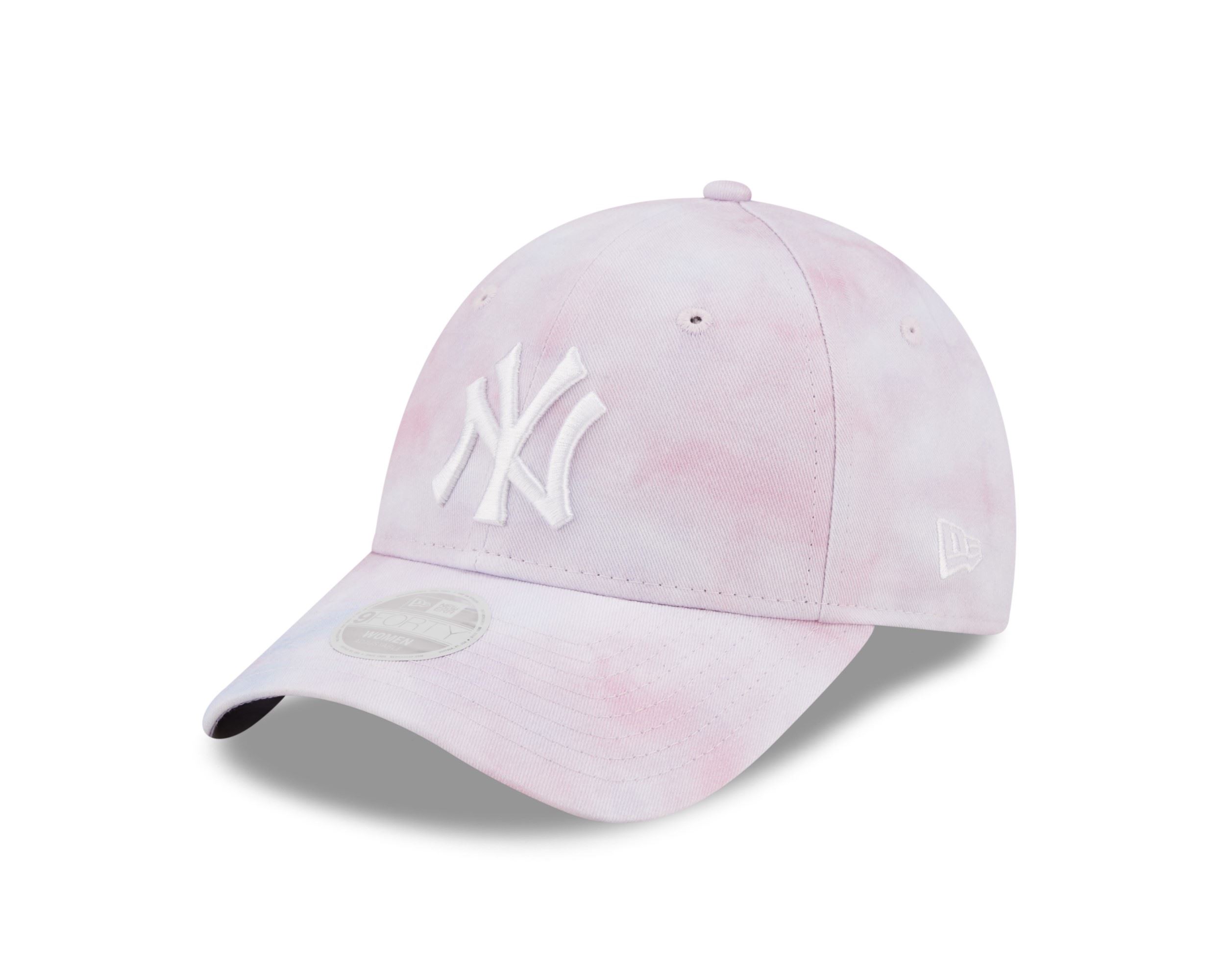 New York Yankees MLB Tie Dye Lavender 9Forty Adjustable Women Cap New Era