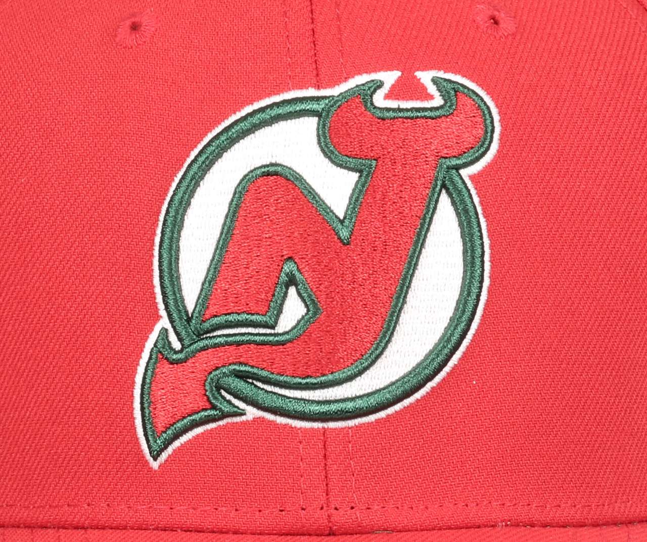 New Jersey Devils Red NHL Team Ground 2.0 Pro Snapback Cap Mitchell & Ness