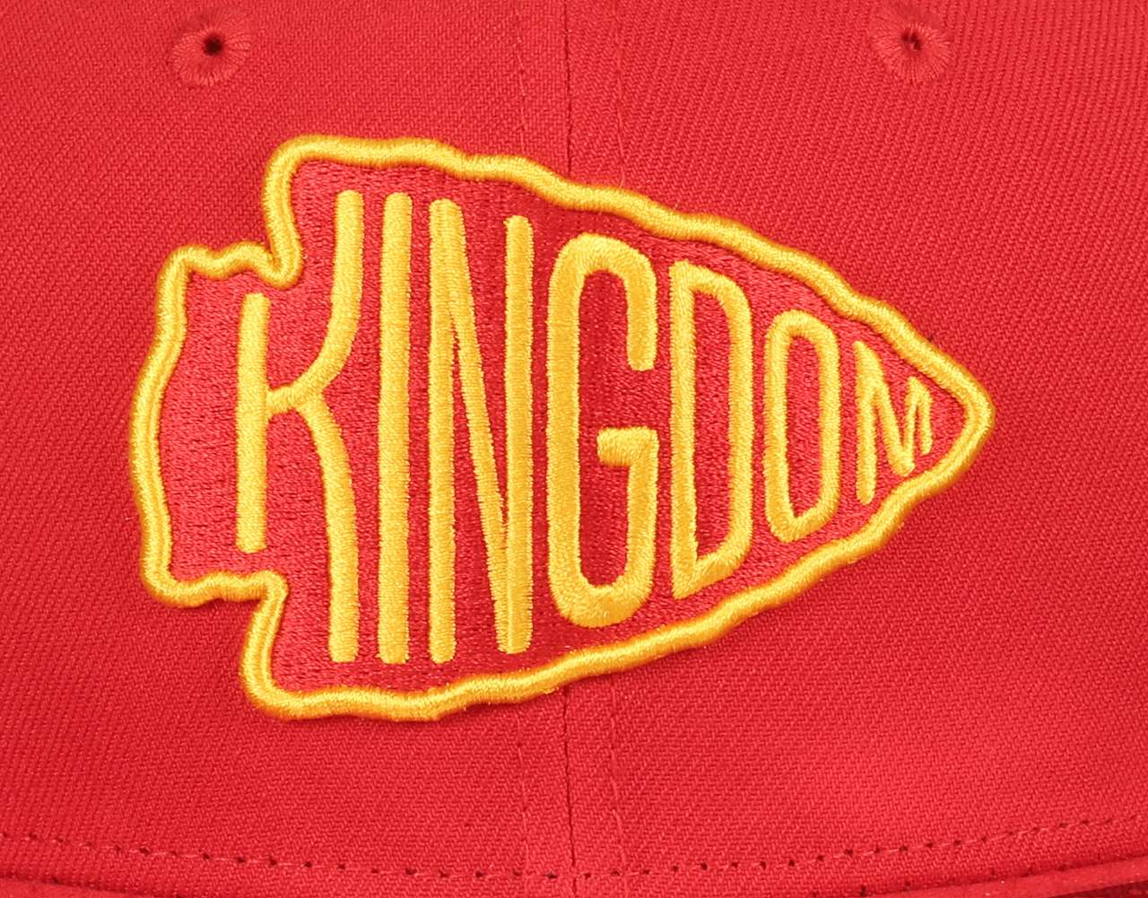 Kansas City Chiefs NFL Frontdoor Red 9Fifty Original Fit Snapback Cap New Era