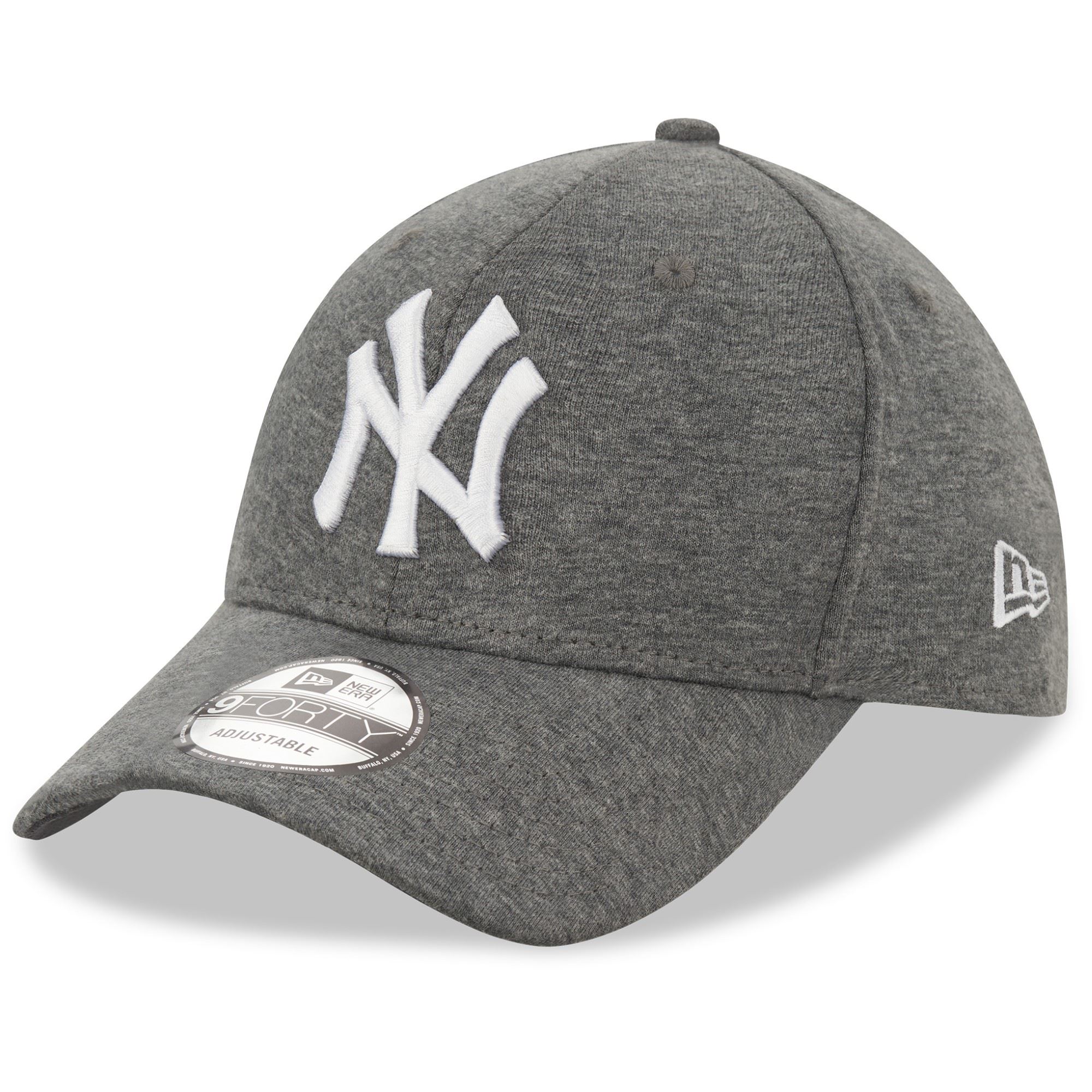 New York Yankees MLB Jersey Essentials Grey 9Forty Adjustable Cap New Era