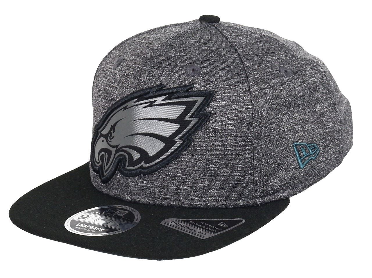 Philadelphia Eagles NFL Grey Collection 9Fifty OF Snapback Cap New Era