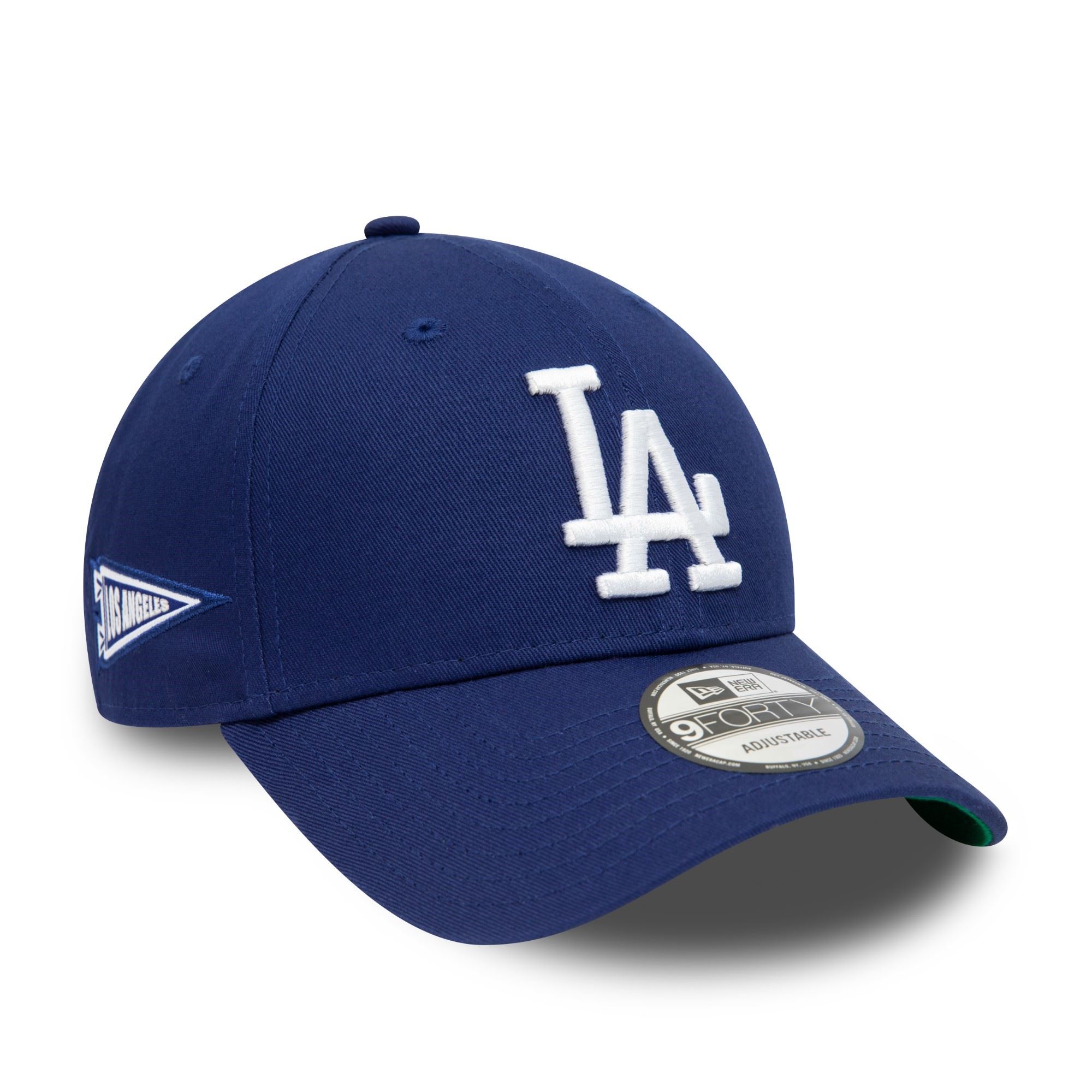 Los Angeles Dodgers MLB Team Side Patch Dark Royal 9Forty Adjustable Cap New Era
