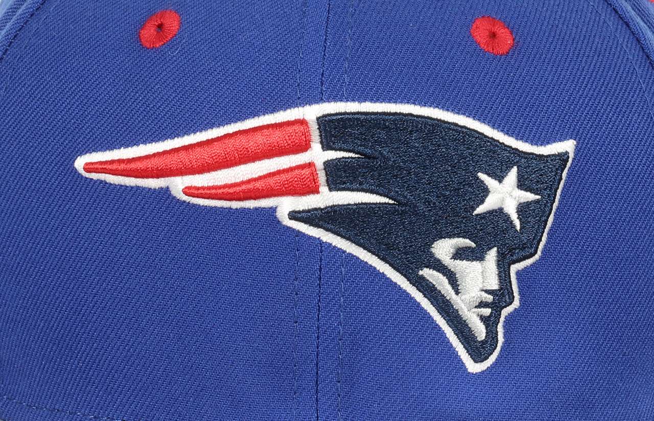 New England Patriots NFL Majestic Blue 9Fifty Original Fit Snapback Cap New Era