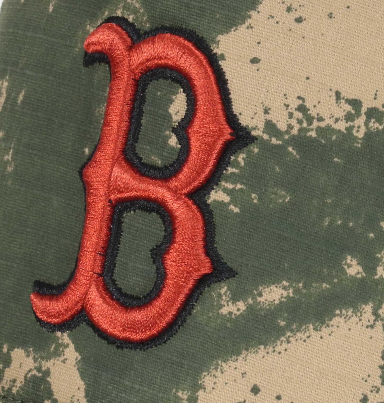 Boston Red Sox Frame  A-Frame Adjustable Trucker Cap MLB Spraycamo Ripstop New Era