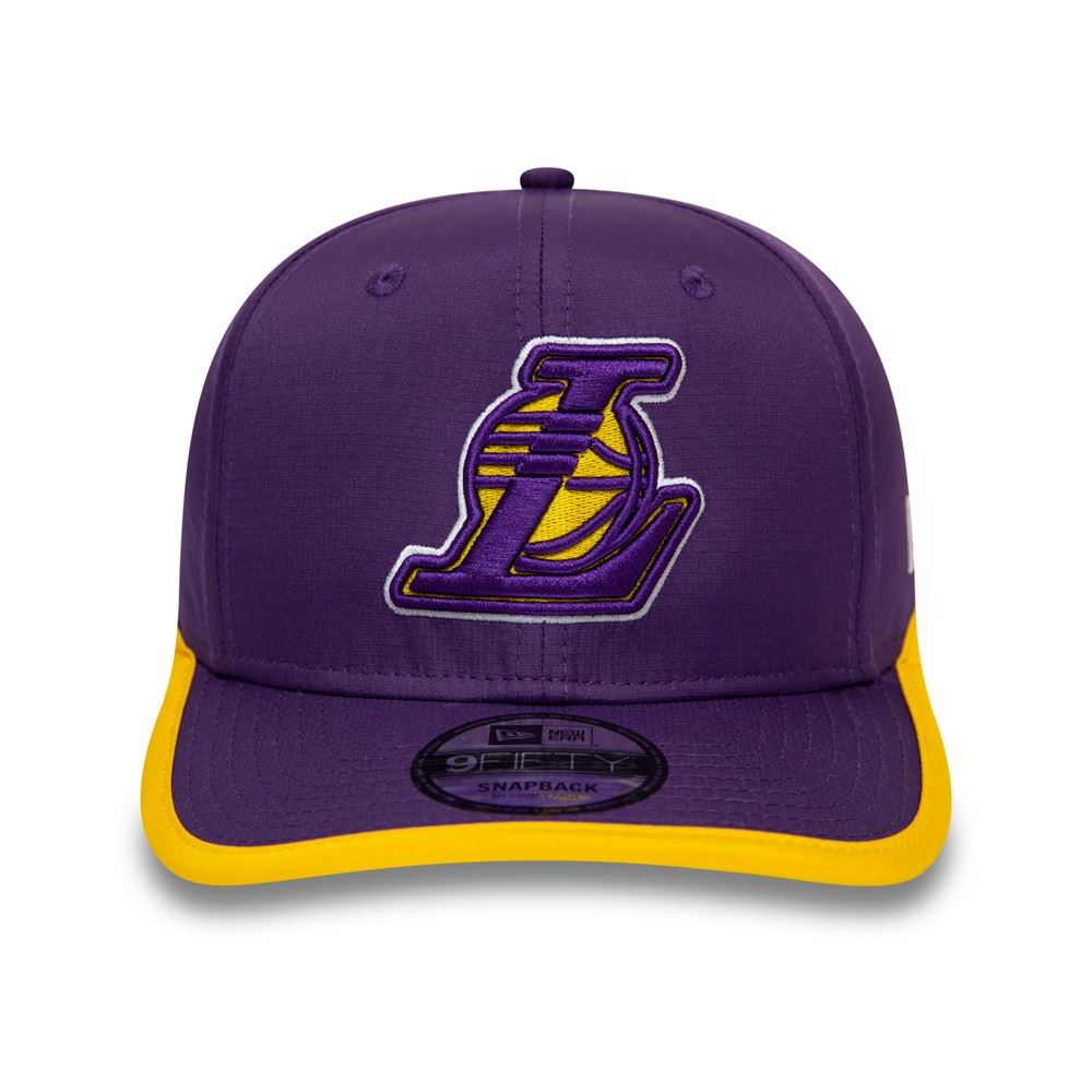 Los Angeles Lakers NBA League Essential Purple 9Fifty Snapback Cap New Era