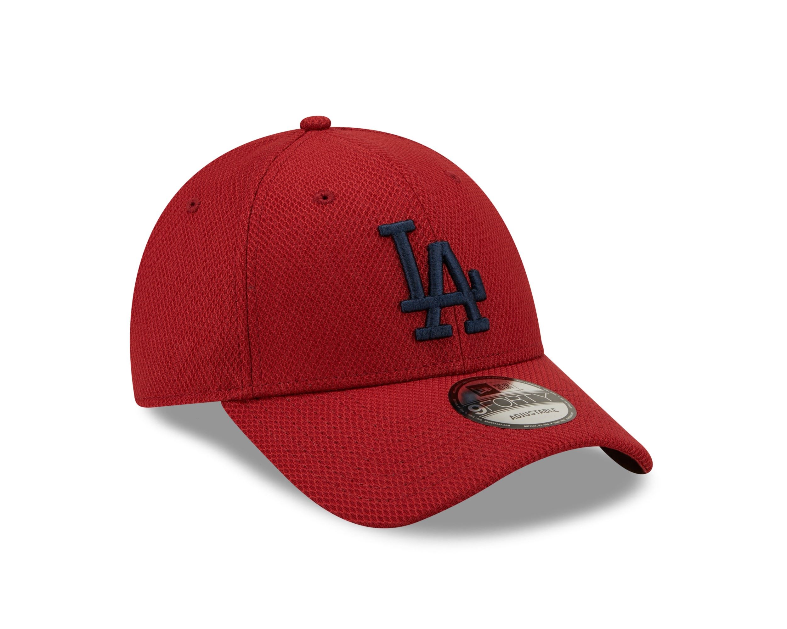 Los Angeles Dodgers MLB Diamond Era Red 9Forty Adjustable Cap New Era