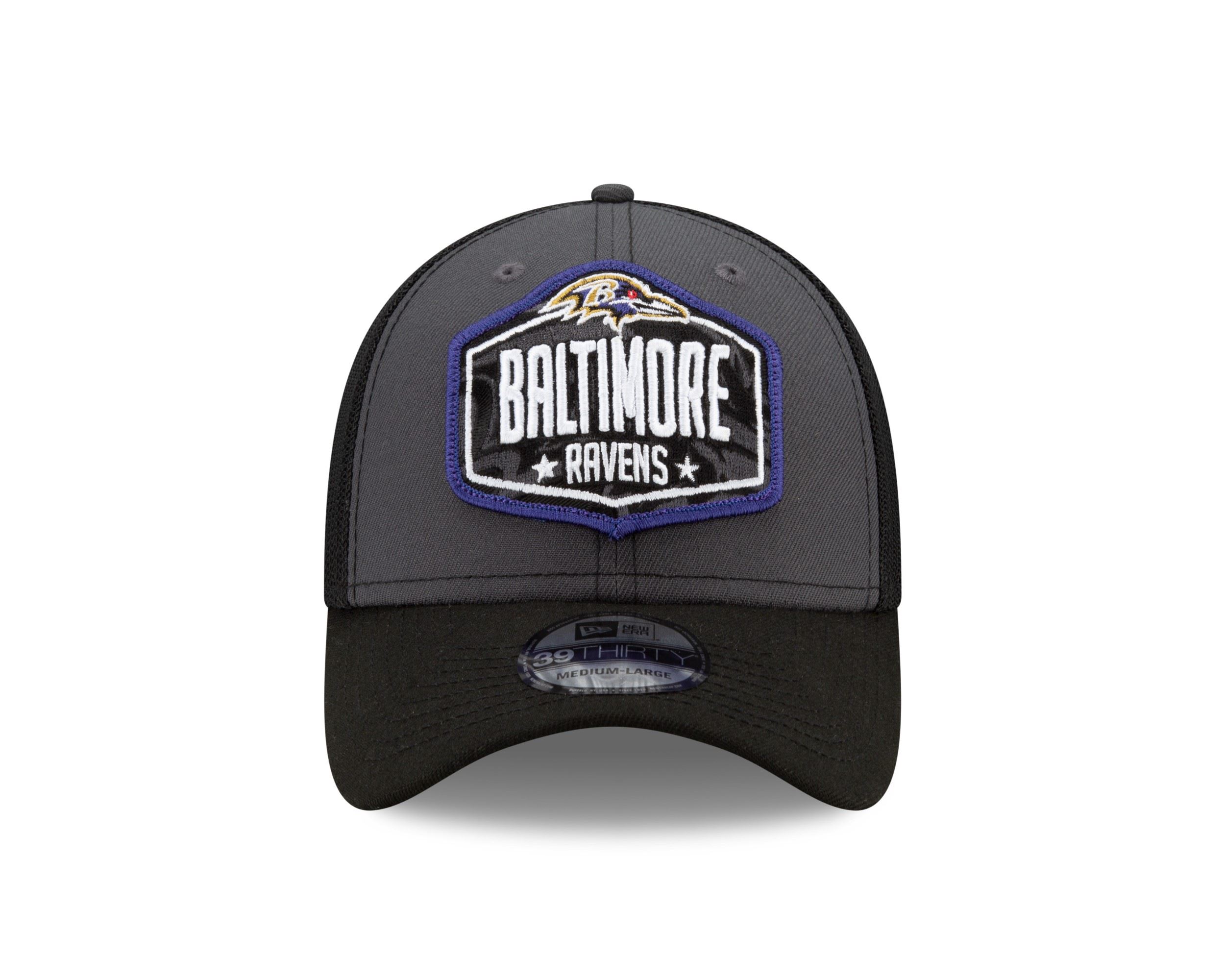 Baltimore Ravens NFL 2021 Draft 39Thirty Stretch Cap New Era