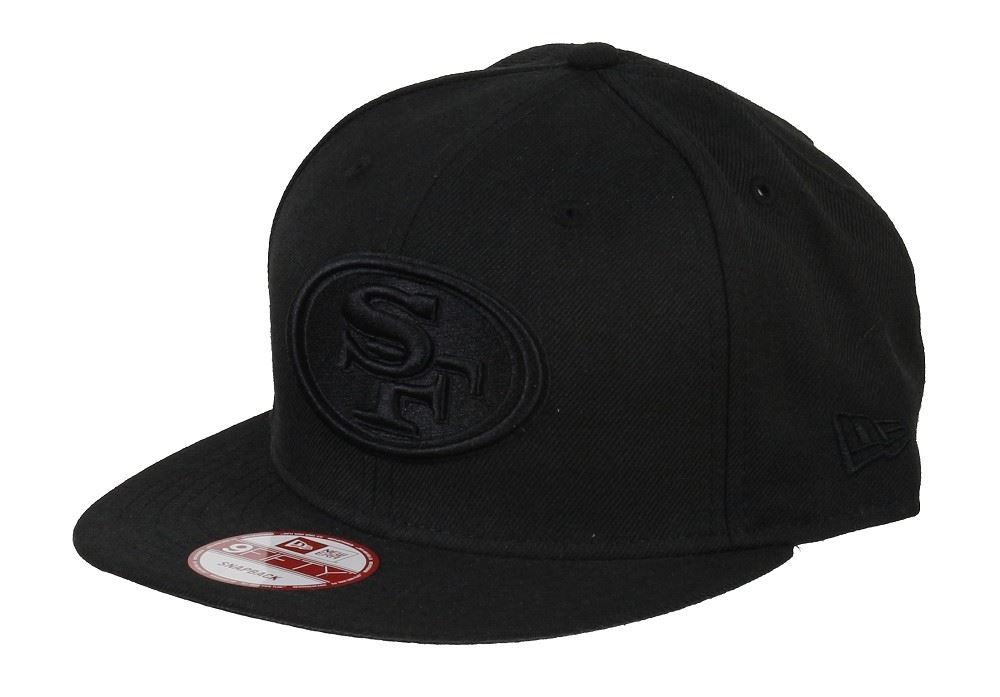 San Francisco 49ers NFL Black on Black 9Fifty Cap New Era